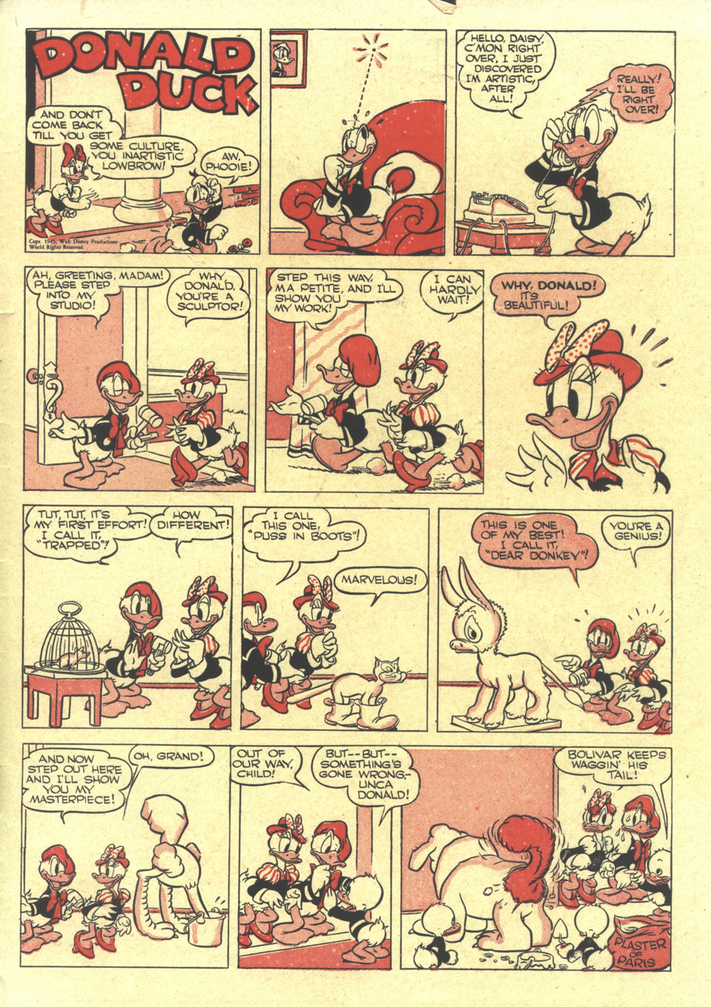 Read online Walt Disney's Comics and Stories comic -  Issue #91 - 51