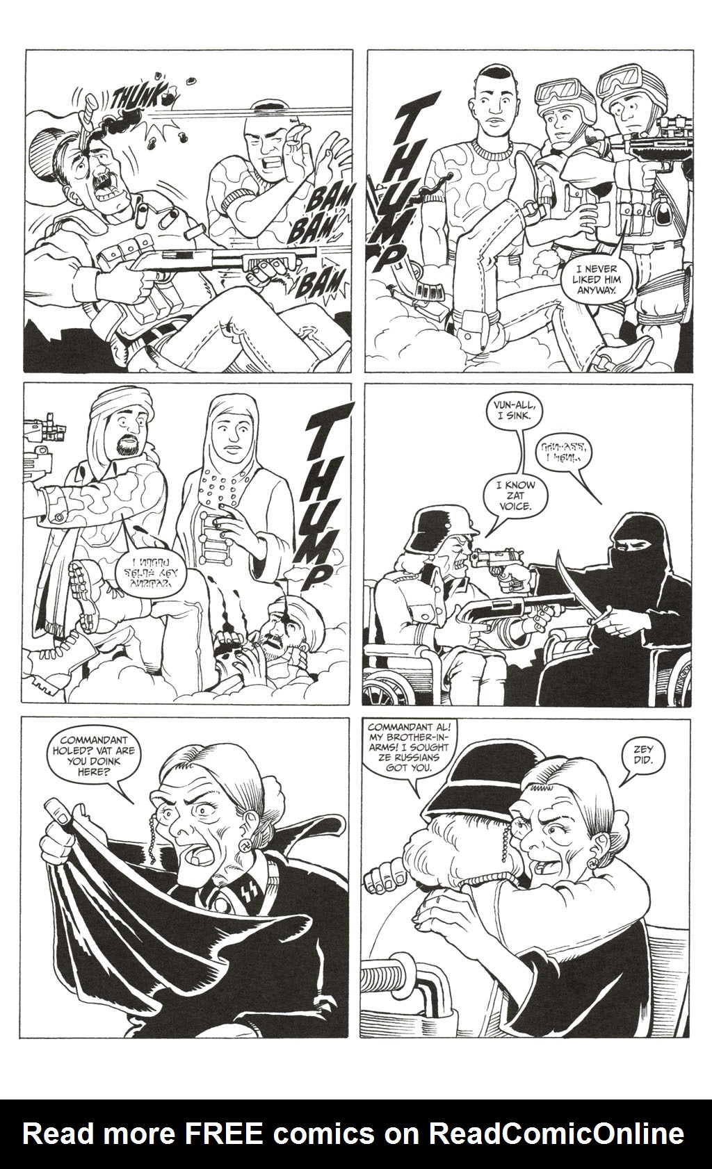 Read online Rich Johnston's Holed Up comic -  Issue #3 - 17