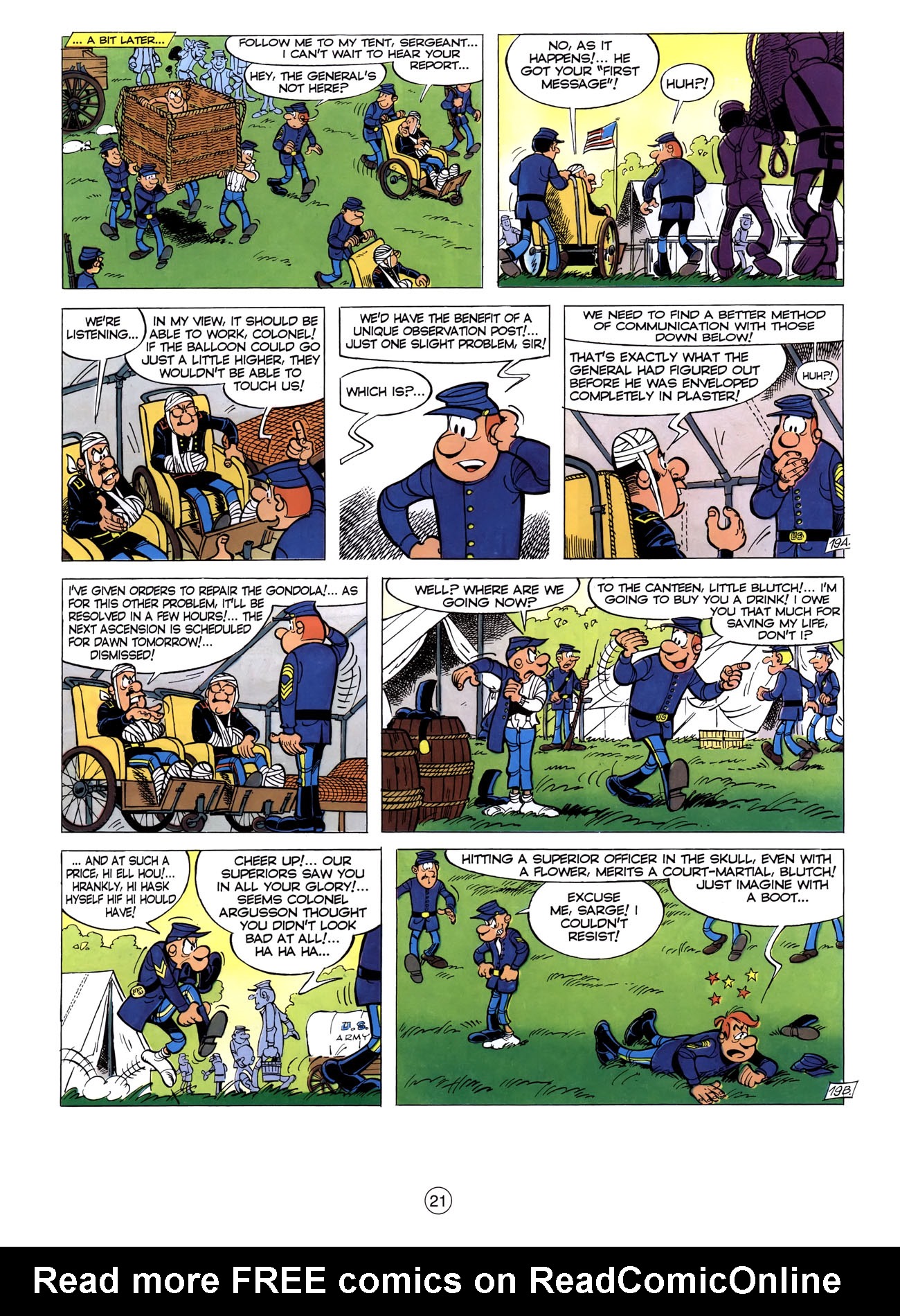 Read online The Bluecoats comic -  Issue #3 - 22