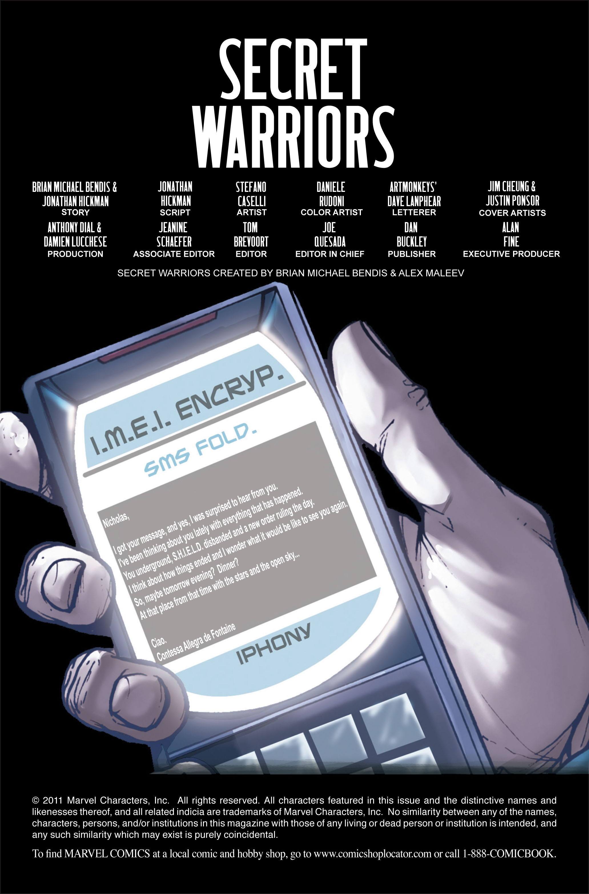 Read online Secret Warriors comic -  Issue #3 - 3