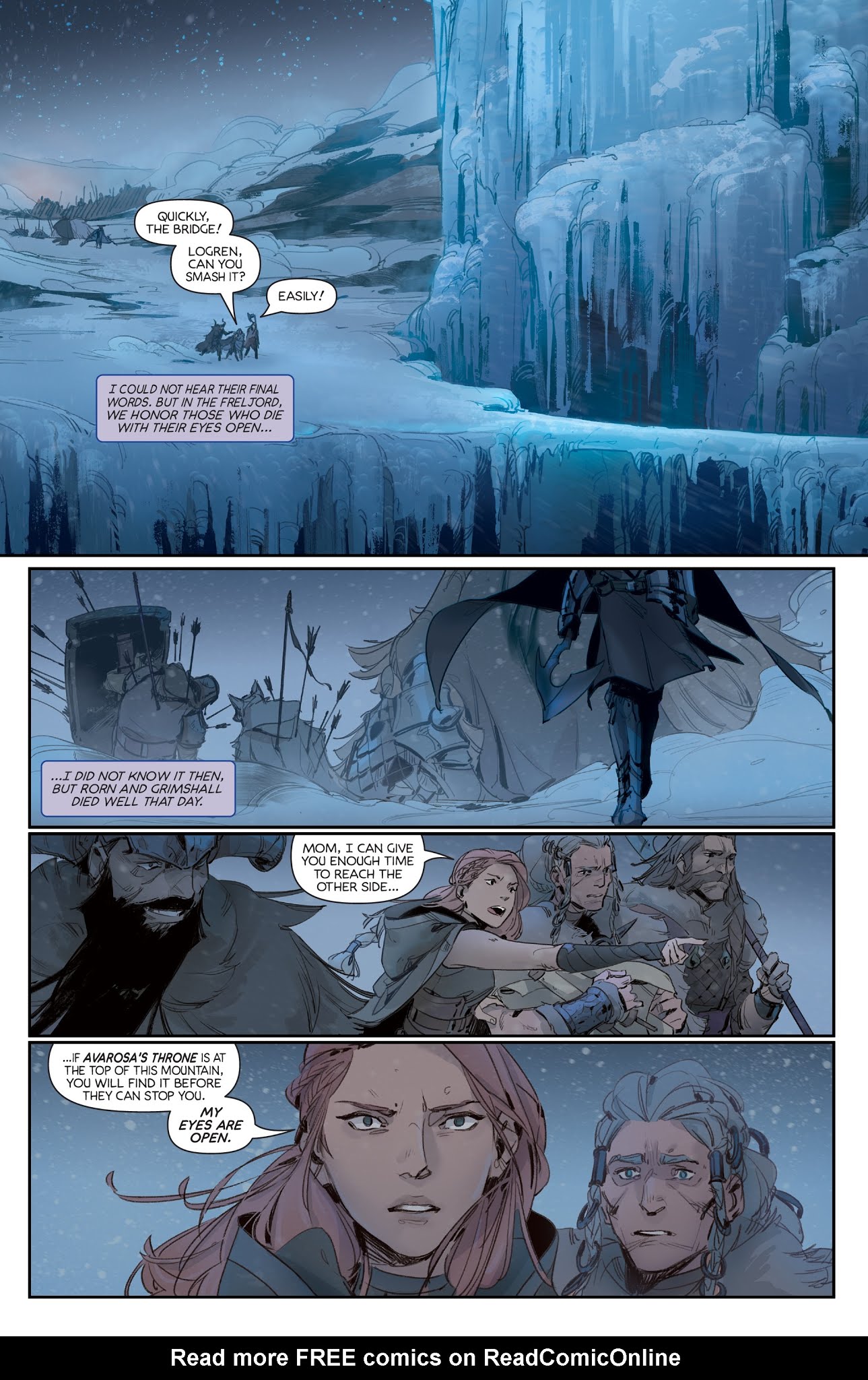 Read online League of Legends: Ashe: Warmother Special Edition comic -  Issue #2 - 6