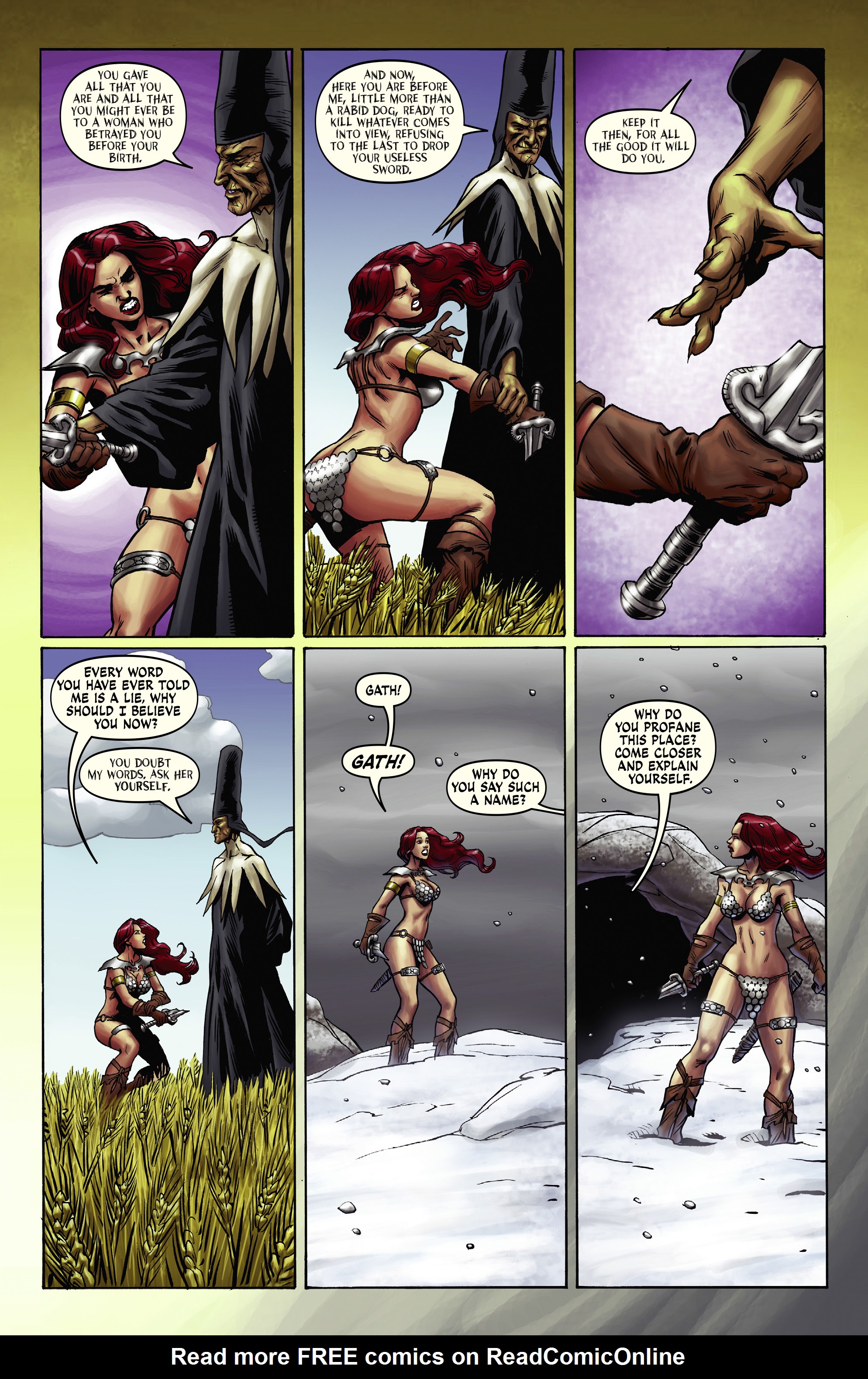 Read online Red Sonja Omnibus comic -  Issue # TPB 2 - 222