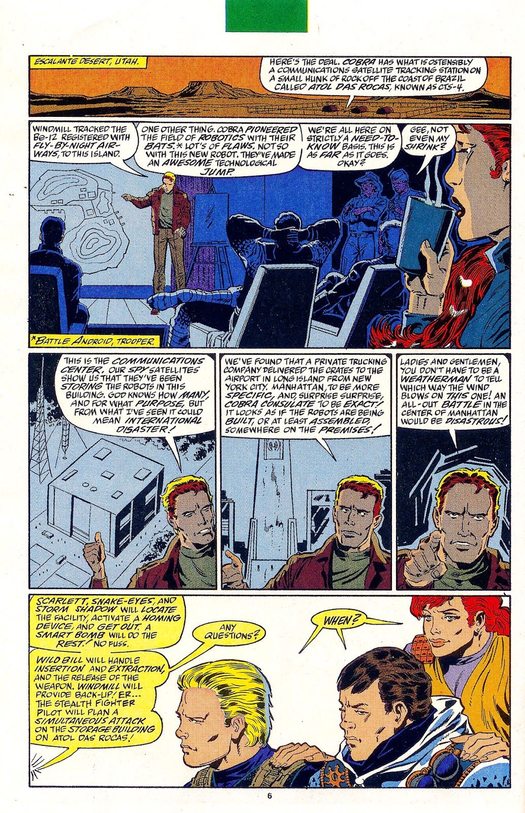 G.I. Joe: A Real American Hero issue 119 - Page 6