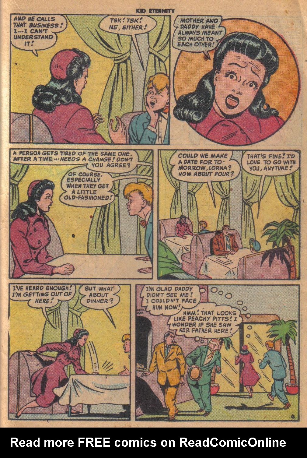 Read online Kid Eternity (1946) comic -  Issue #15 - 18