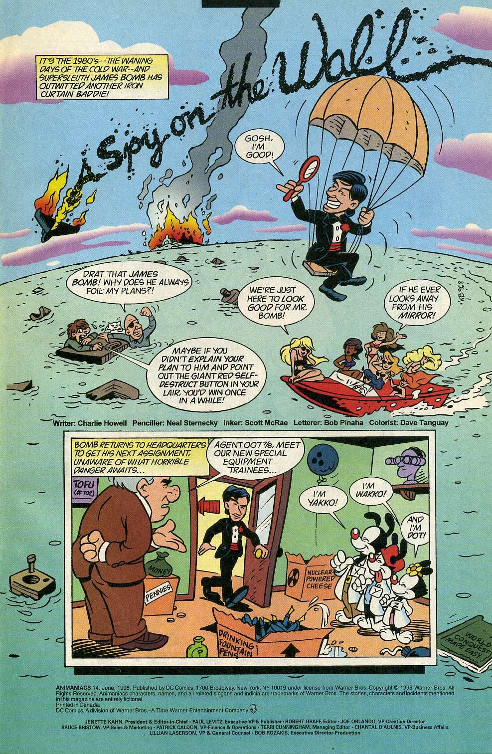 Read online Animaniacs comic -  Issue #14 - 3
