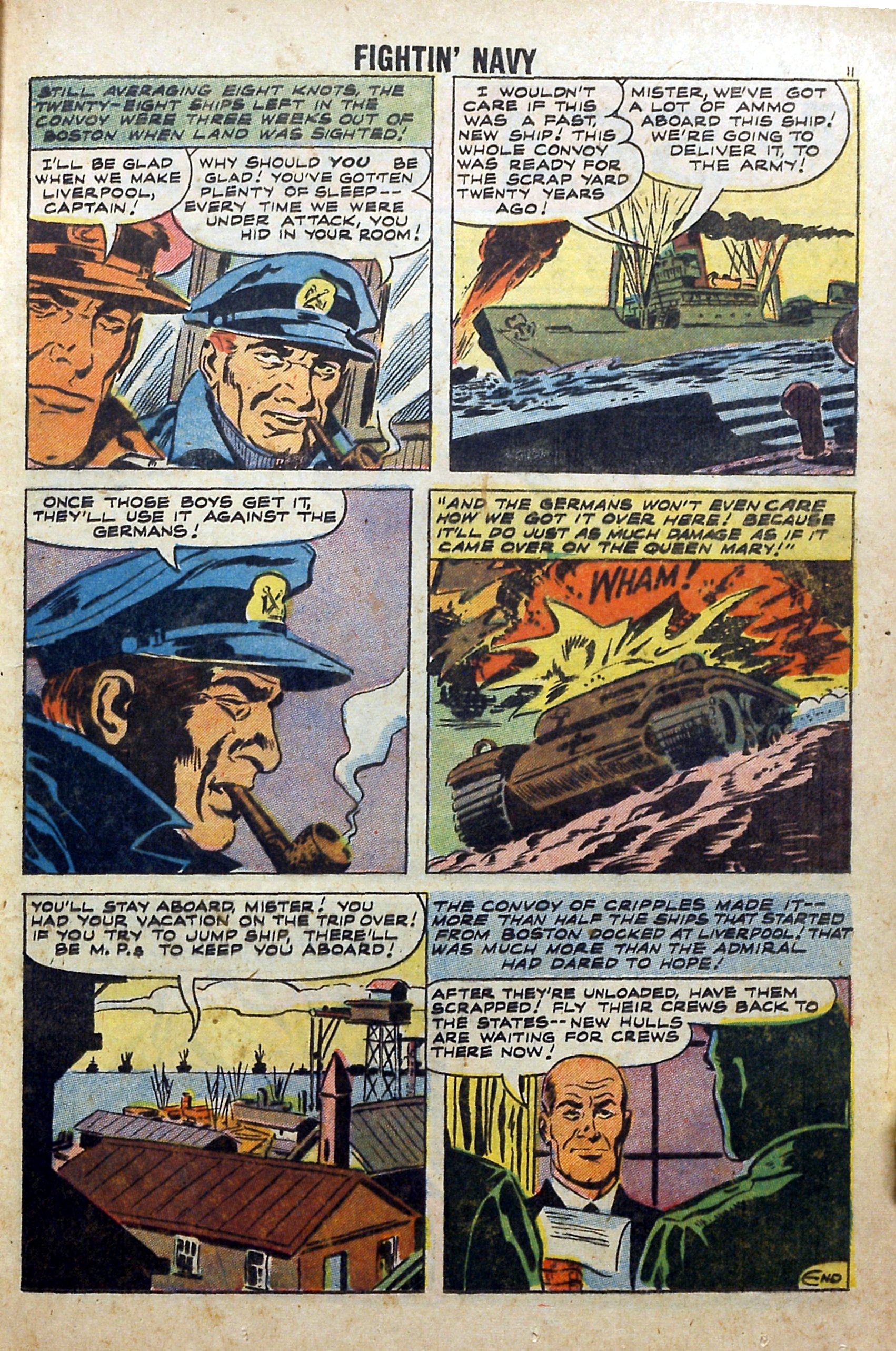 Read online Fightin' Navy comic -  Issue #84 - 13