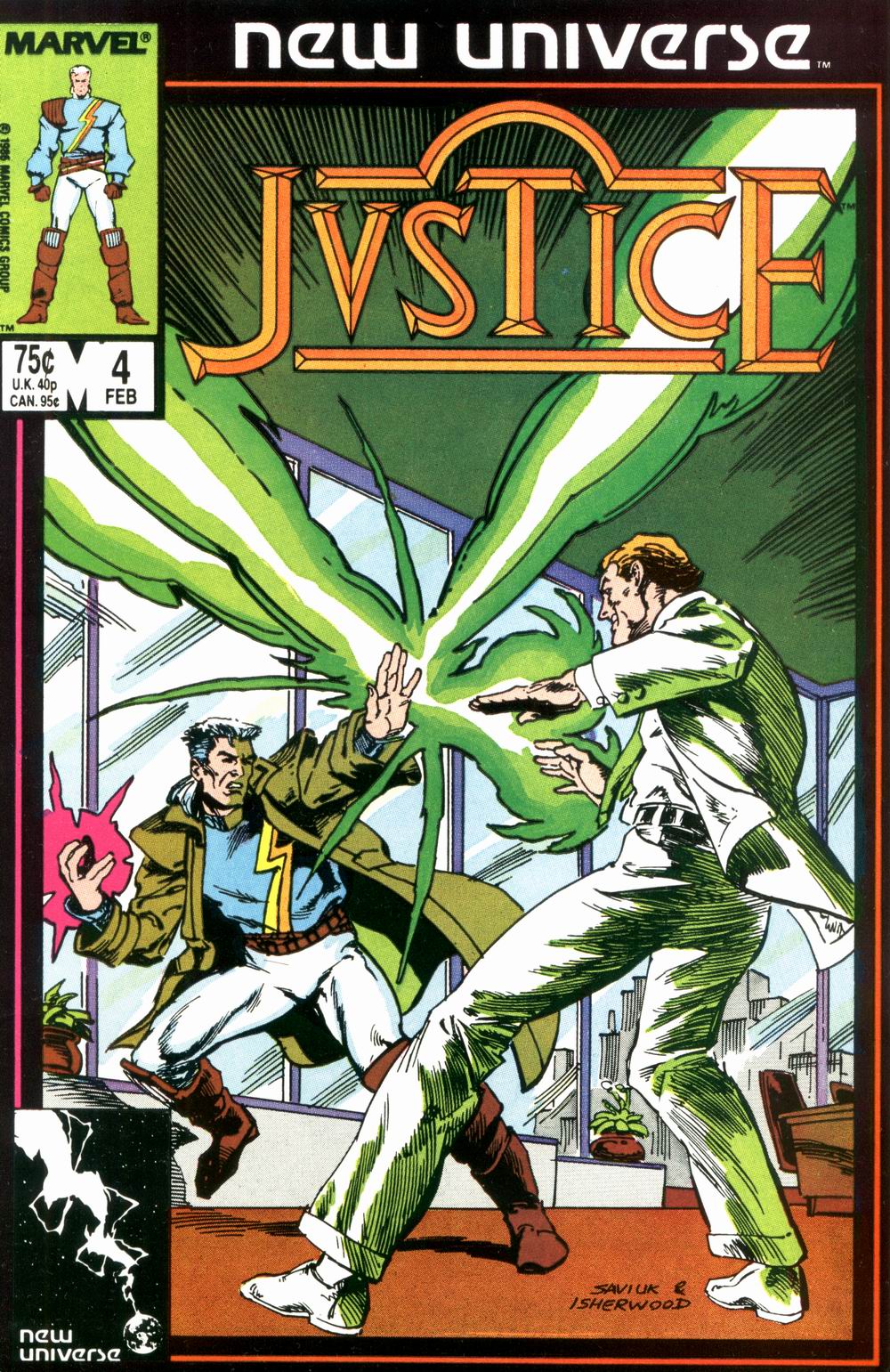 Read online Justice (1986) comic -  Issue #4 - 1