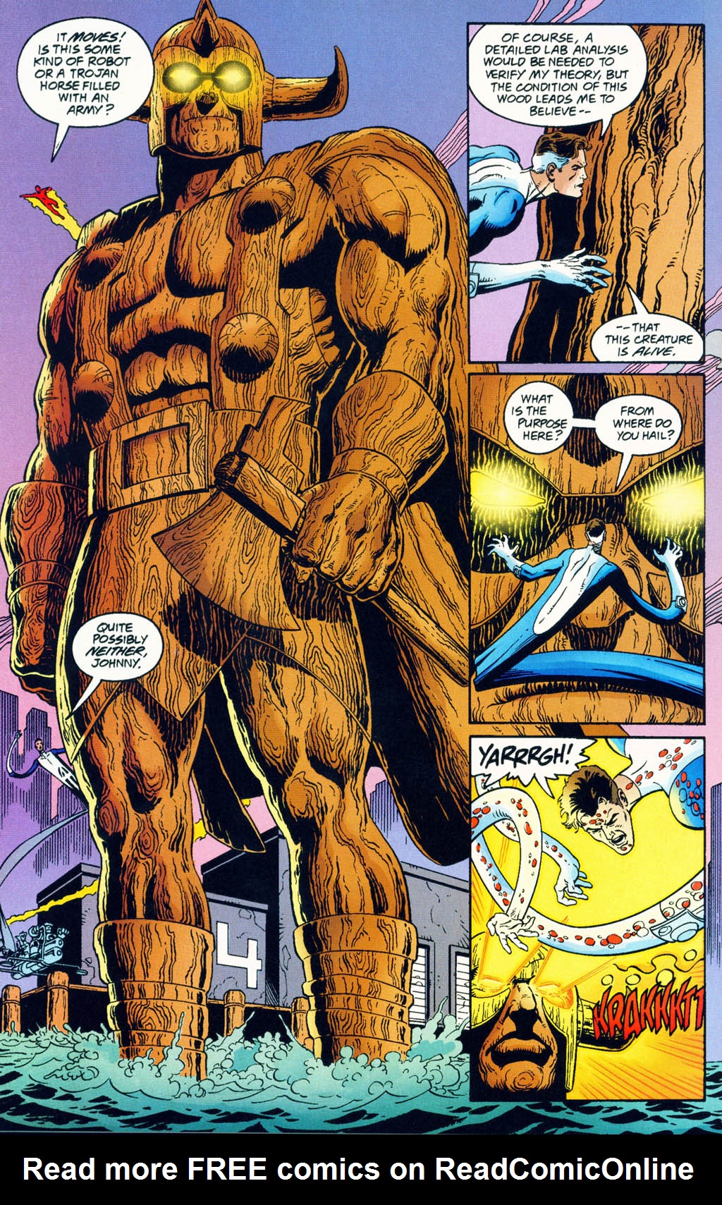 Read online Domination Factor: Fantastic Four comic -  Issue #1 - 15
