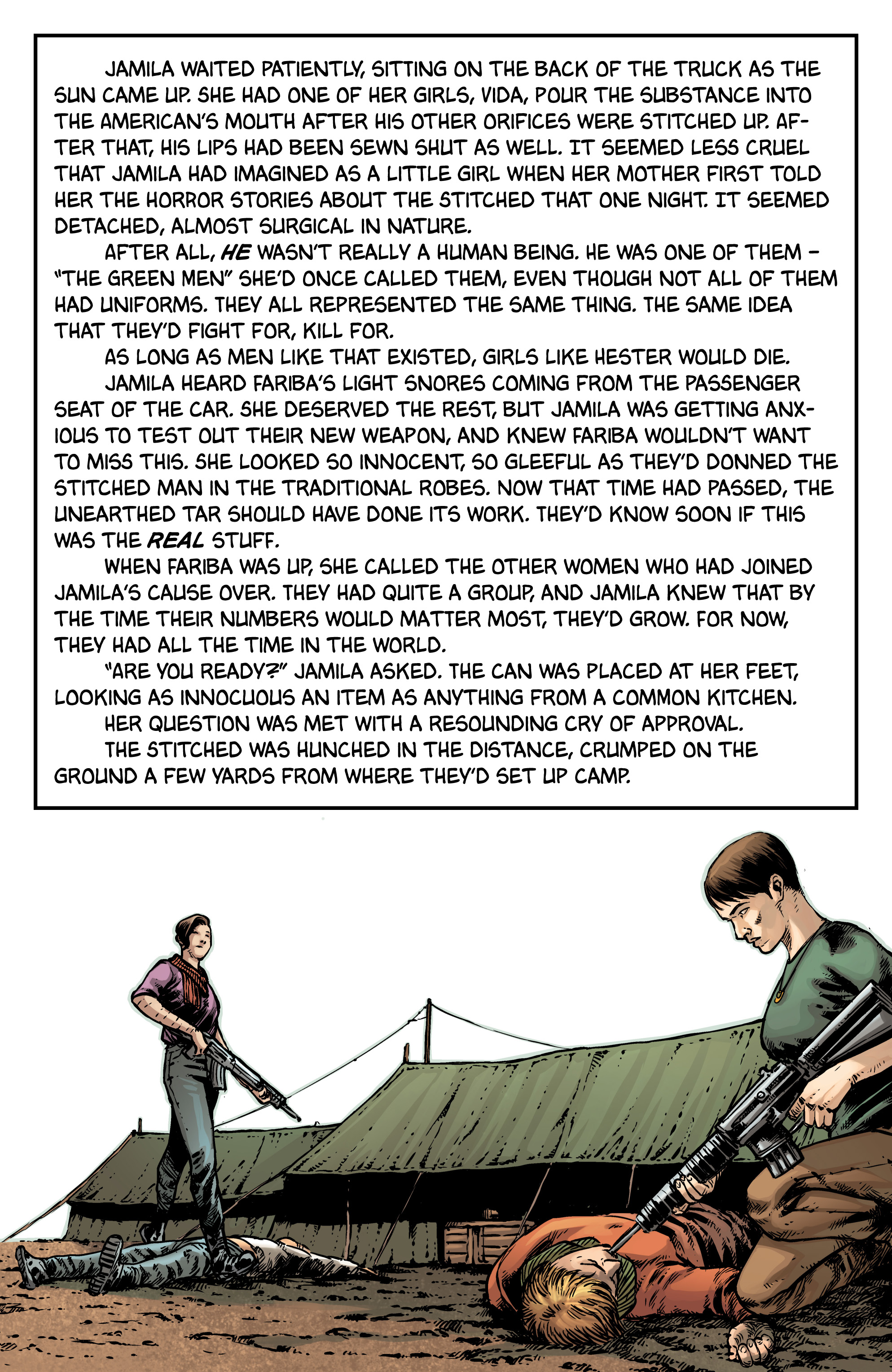 Read online Stitched: Terror comic -  Issue #3 - 35