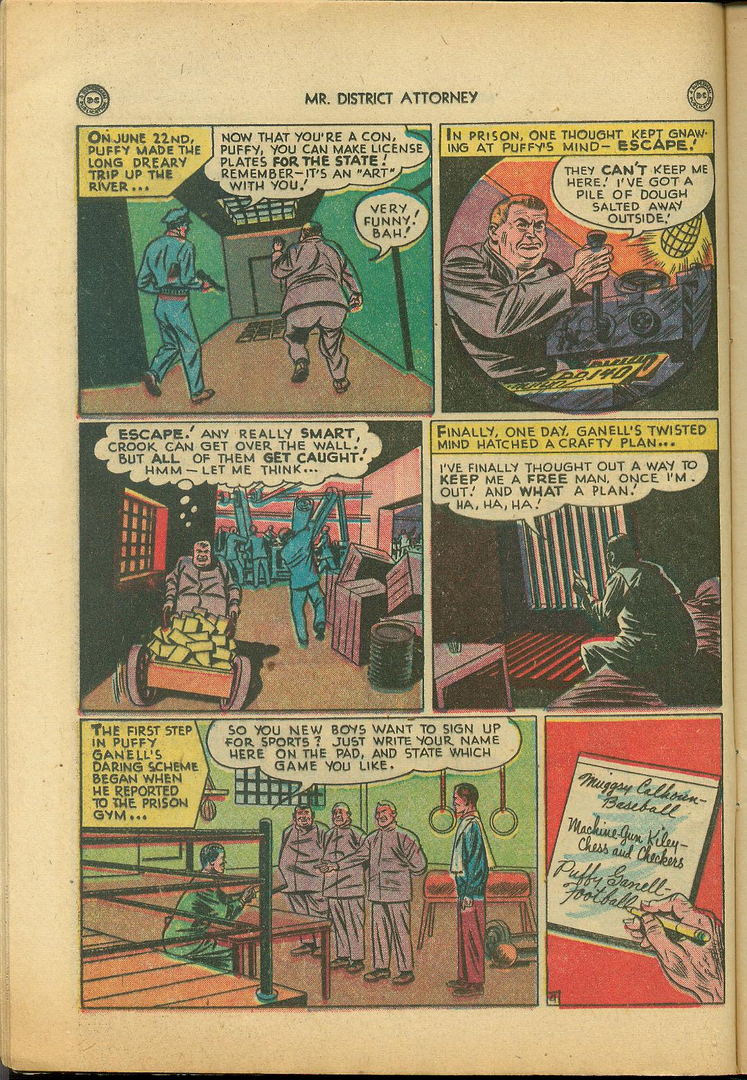 Read online Mr. District Attorney comic -  Issue #3 - 16