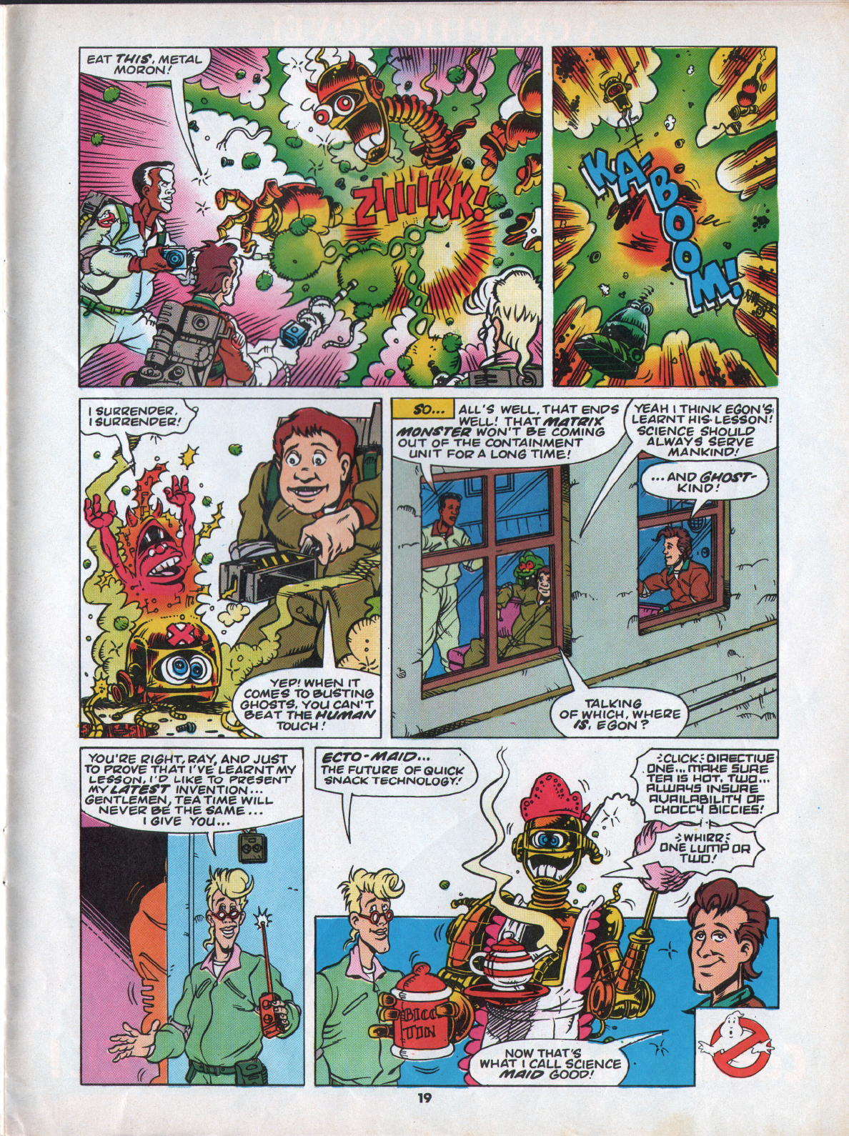 Read online The Real Ghostbusters comic -  Issue #50 - 19
