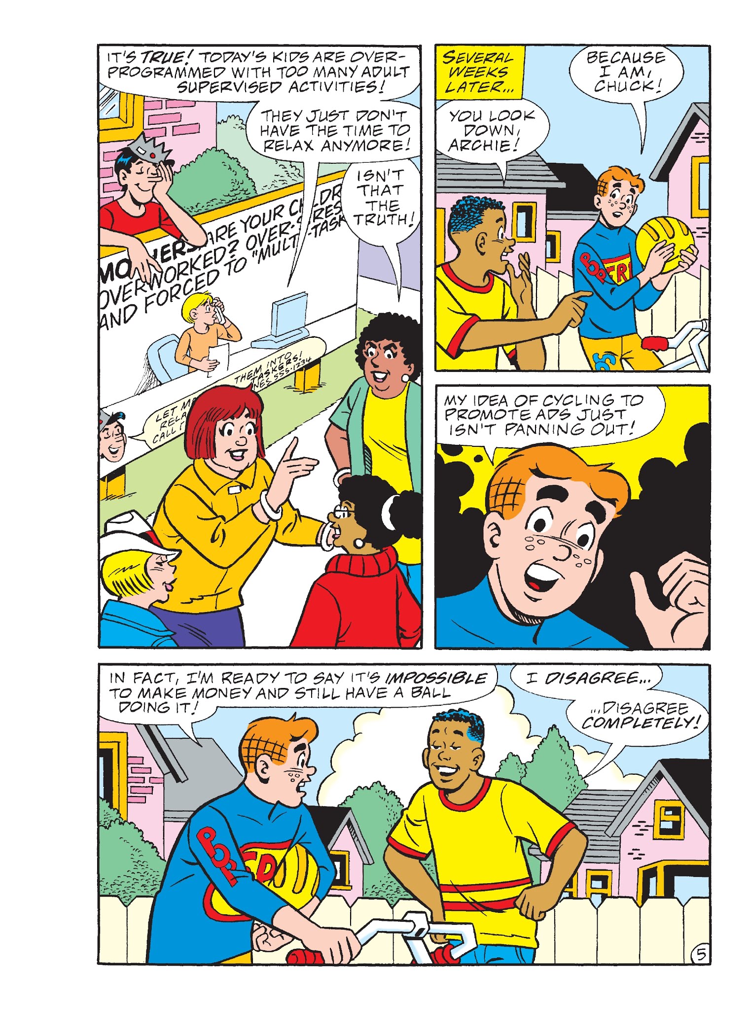 Read online Archie's Funhouse Double Digest comic -  Issue #28 - 32