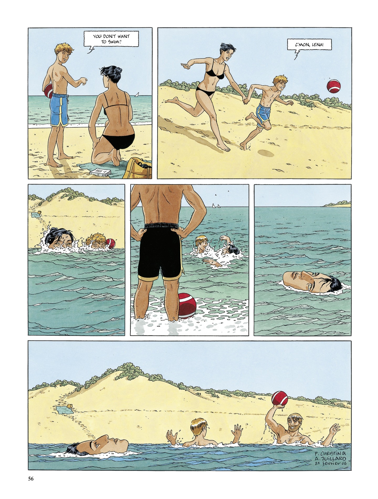 Read online Lena comic -  Issue #1 - 56