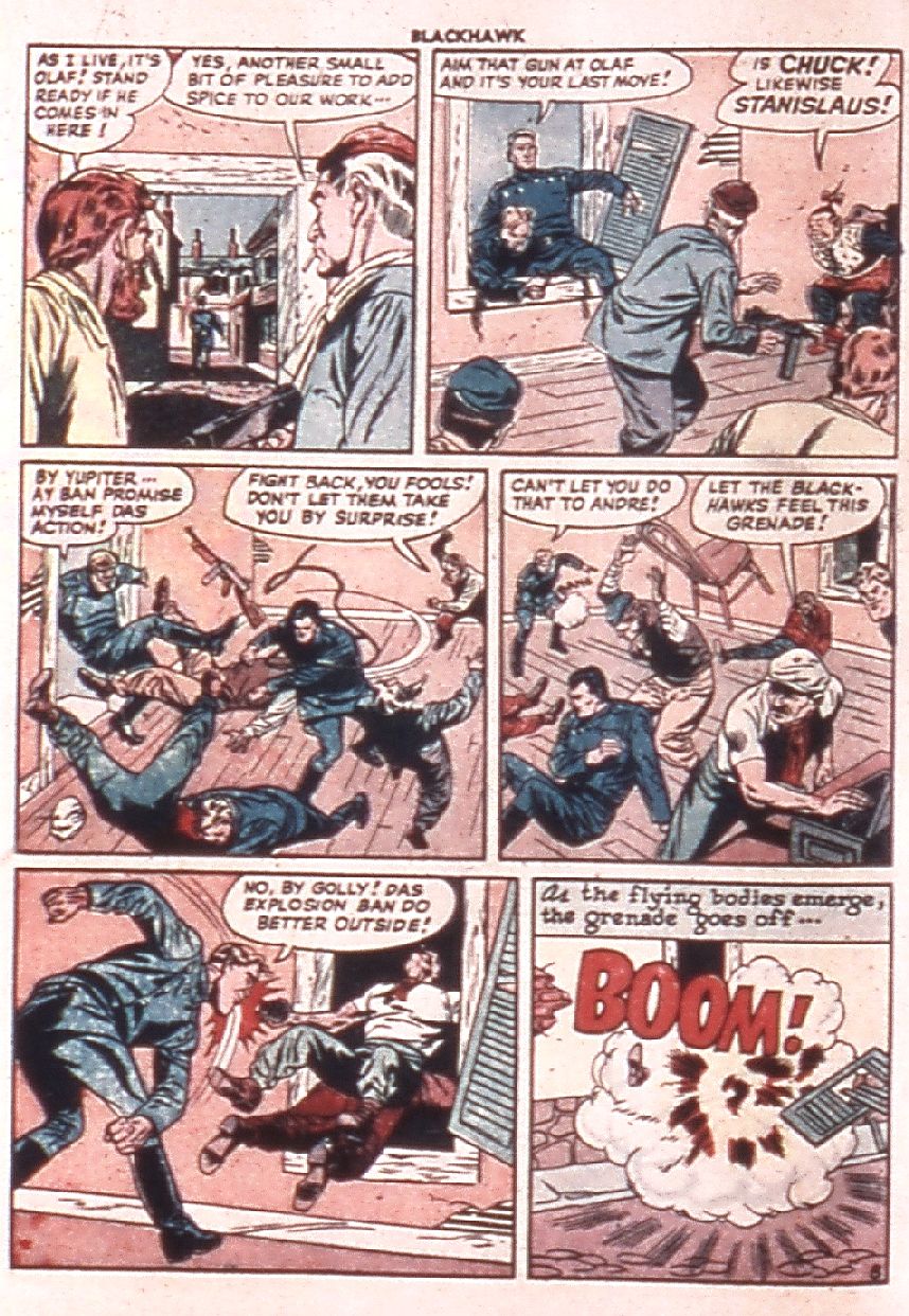 Read online Blackhawk (1957) comic -  Issue #23 - 10