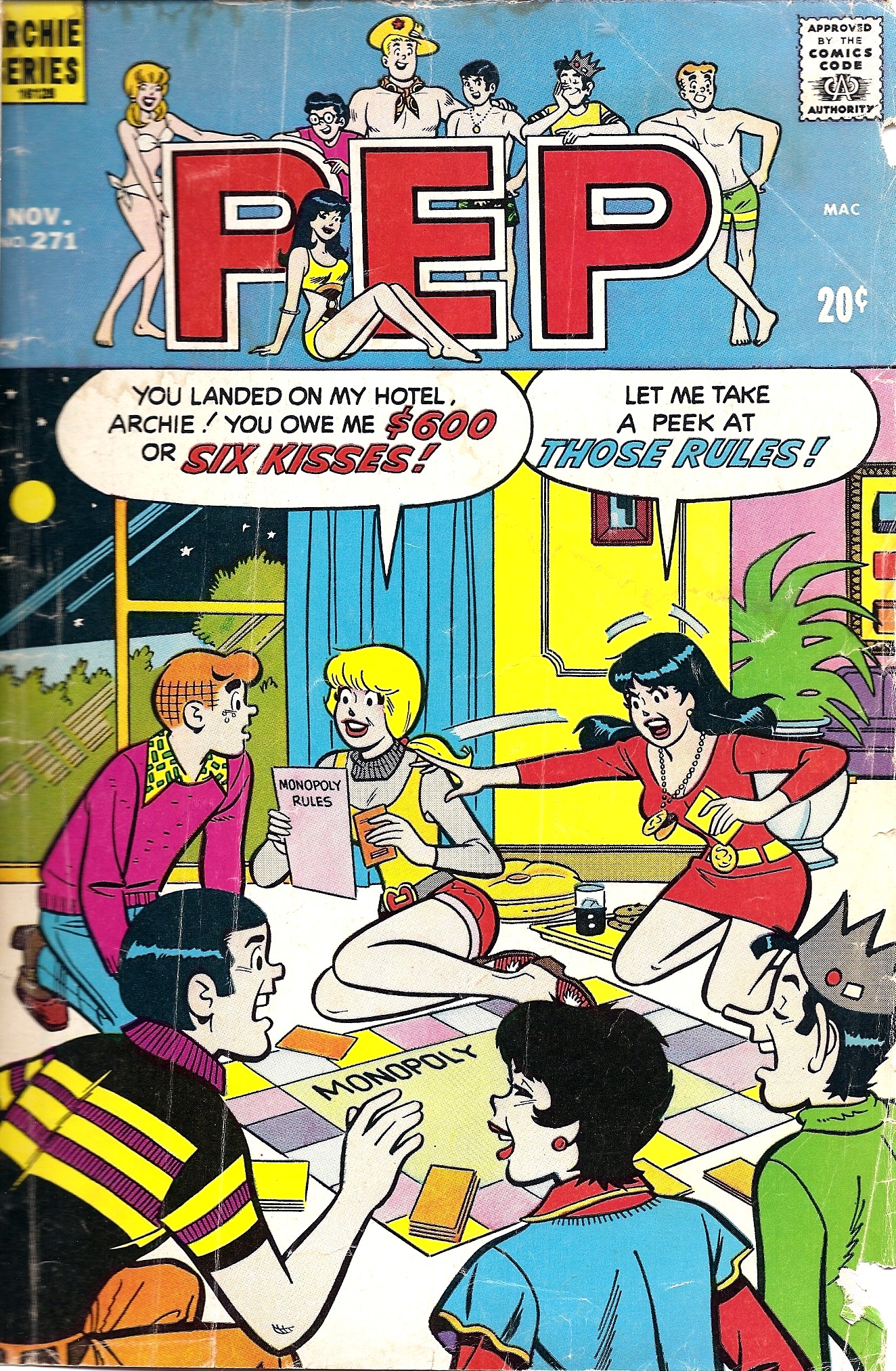 Read online Pep Comics comic -  Issue #271 - 1