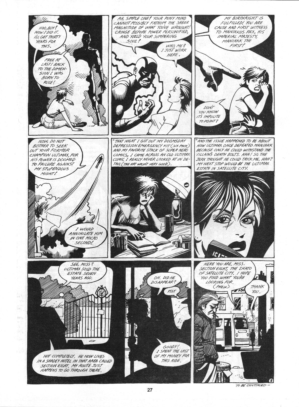 Read online Love and Rockets (1982) comic -  Issue #3 - 29