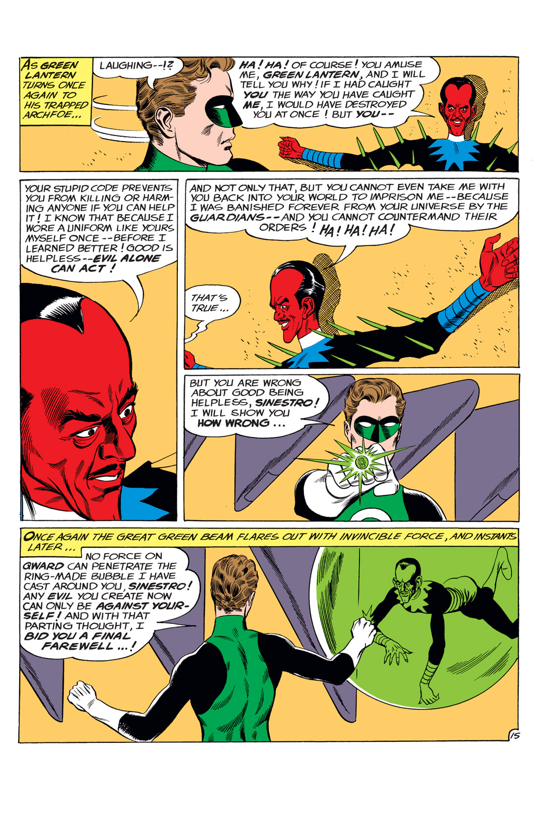 Read online Green Lantern (1960) comic -  Issue #7 - 16