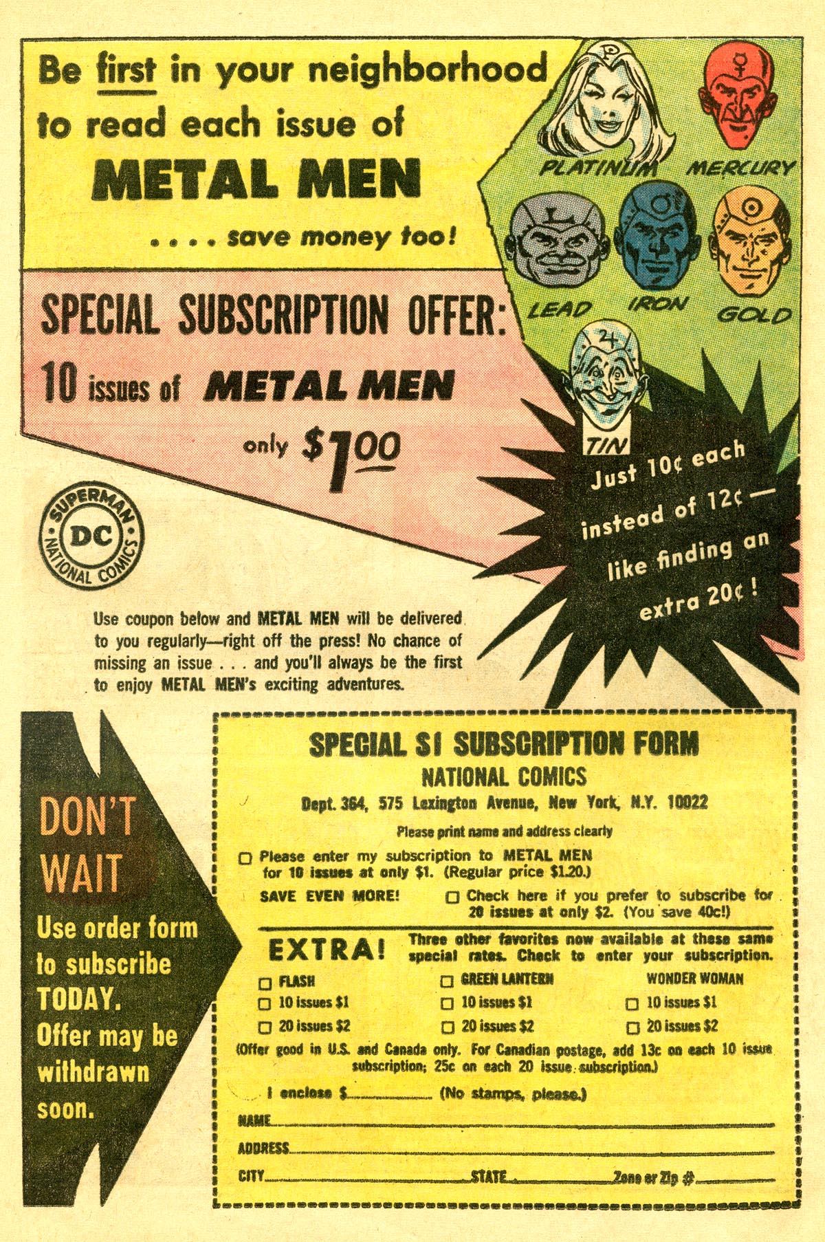 Metal Men (1963) Issue #7 #7 - English 32