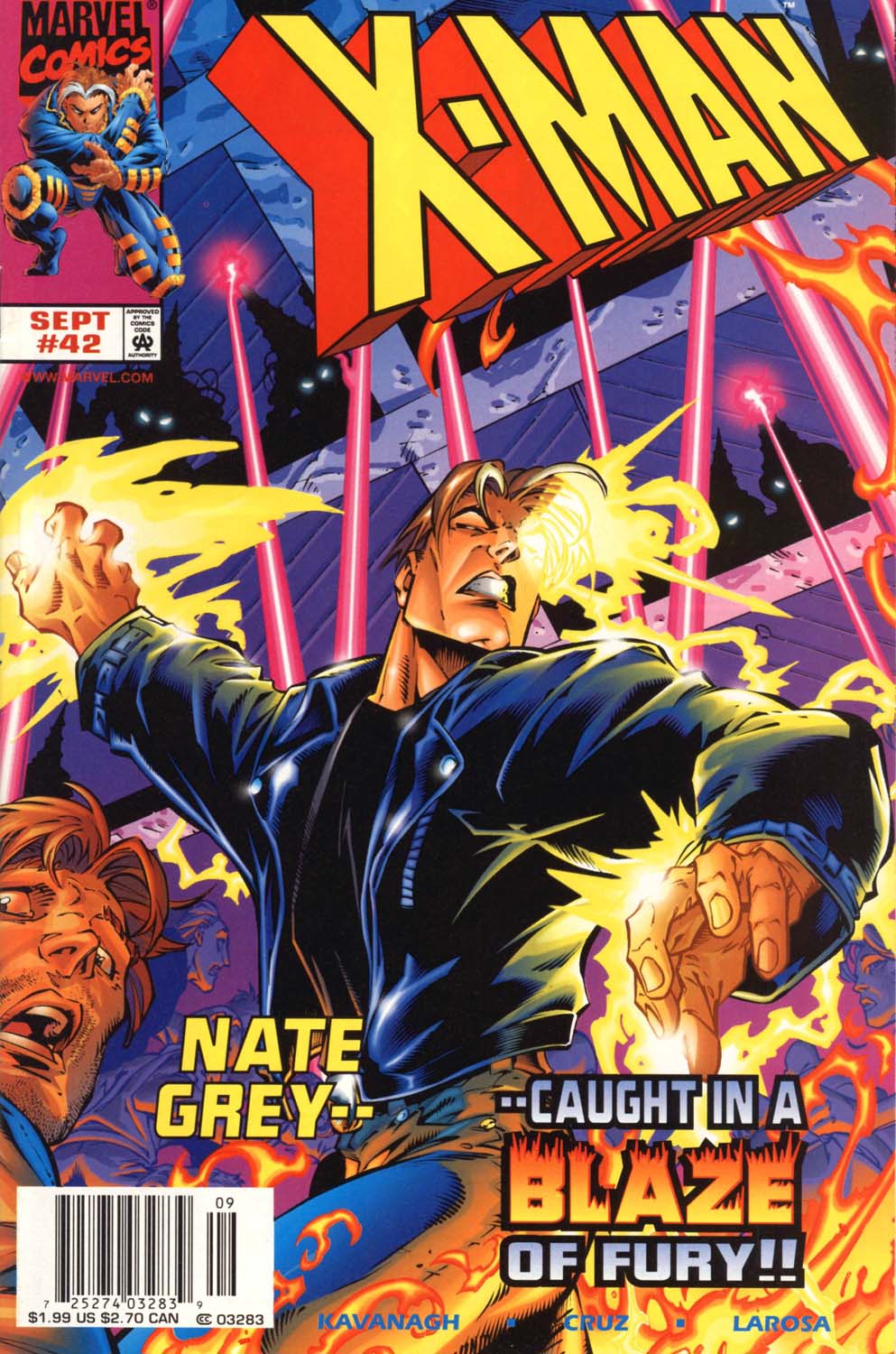 Read online X-Man comic -  Issue #42 - 1