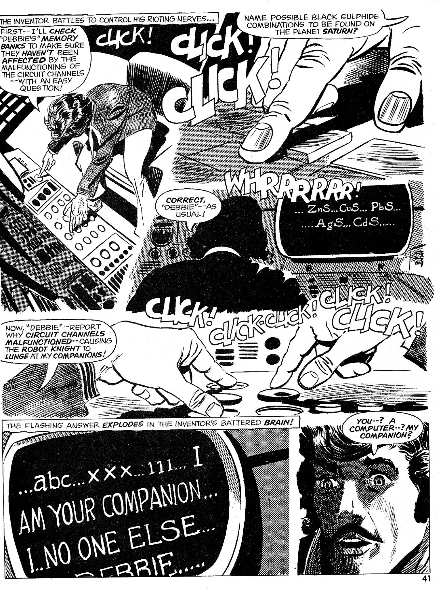 Read online Nightmare (1970) comic -  Issue #6 - 35