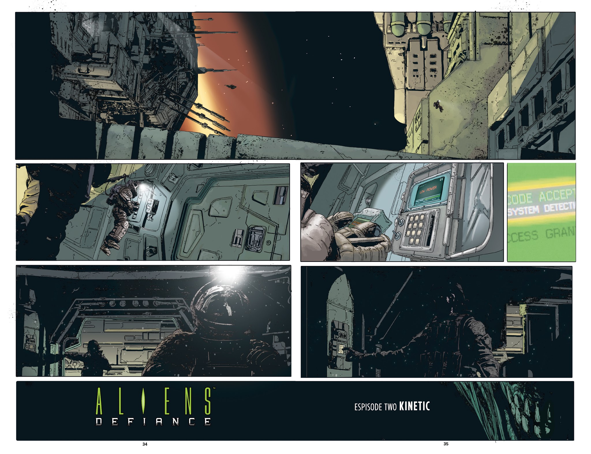 Read online Aliens: Defiance comic -  Issue # _TPB 1 - 34