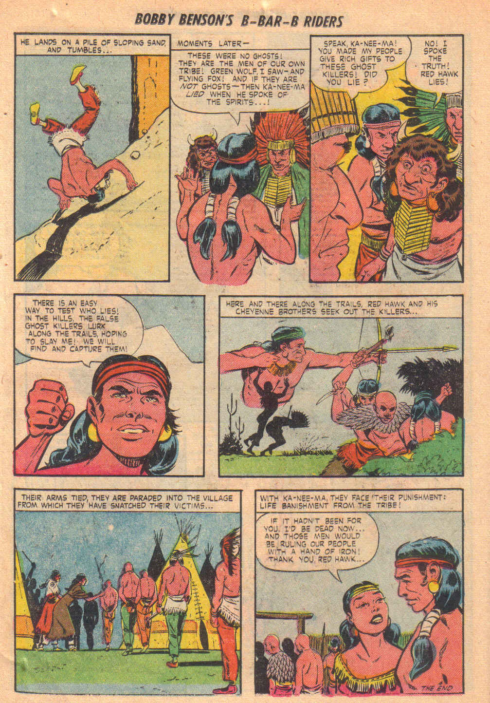 Read online Bobby Benson's B-Bar-B Riders comic -  Issue #16 - 26