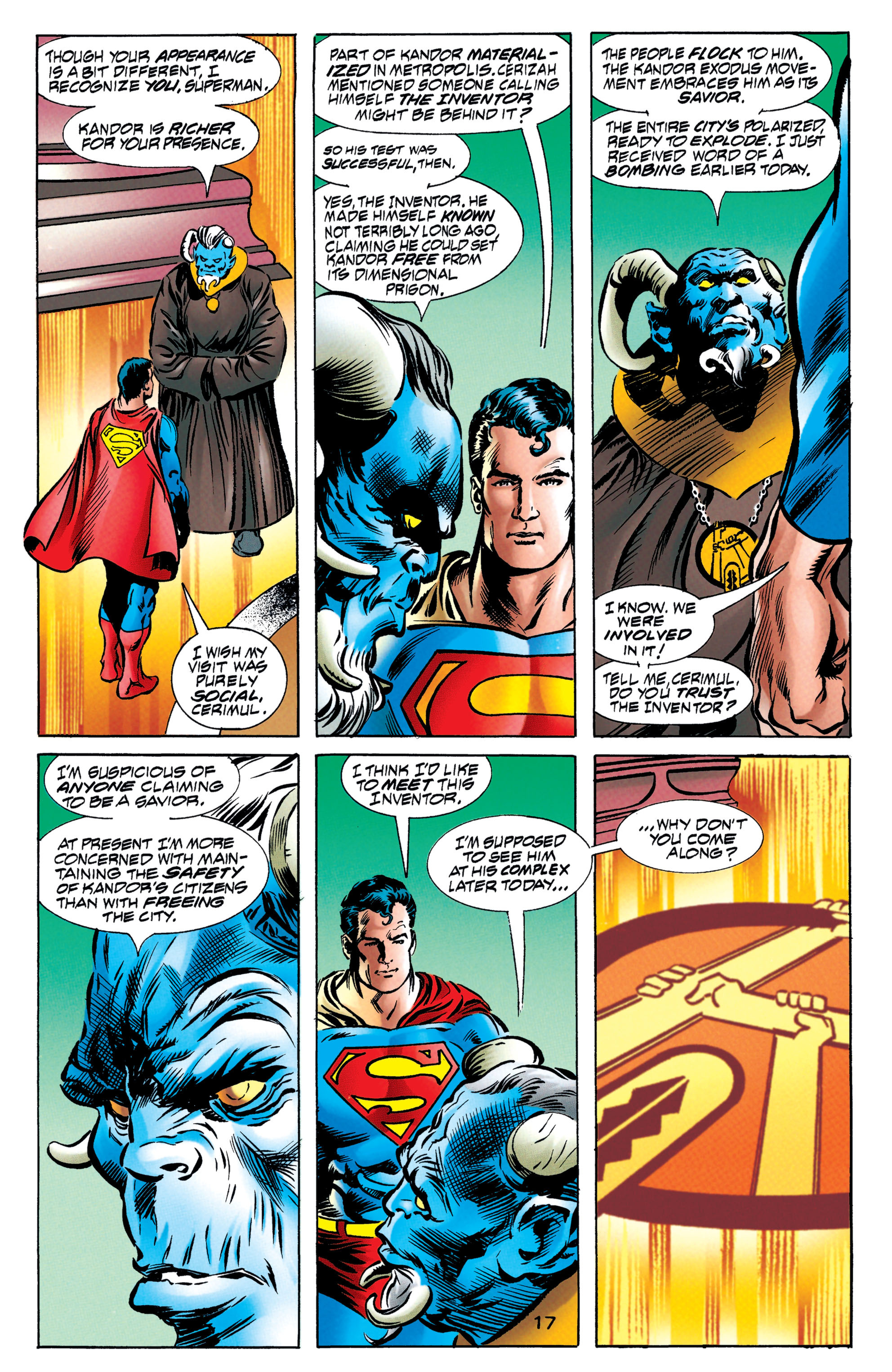 Read online Superman: The Man of Steel (1991) comic -  Issue #84 - 17