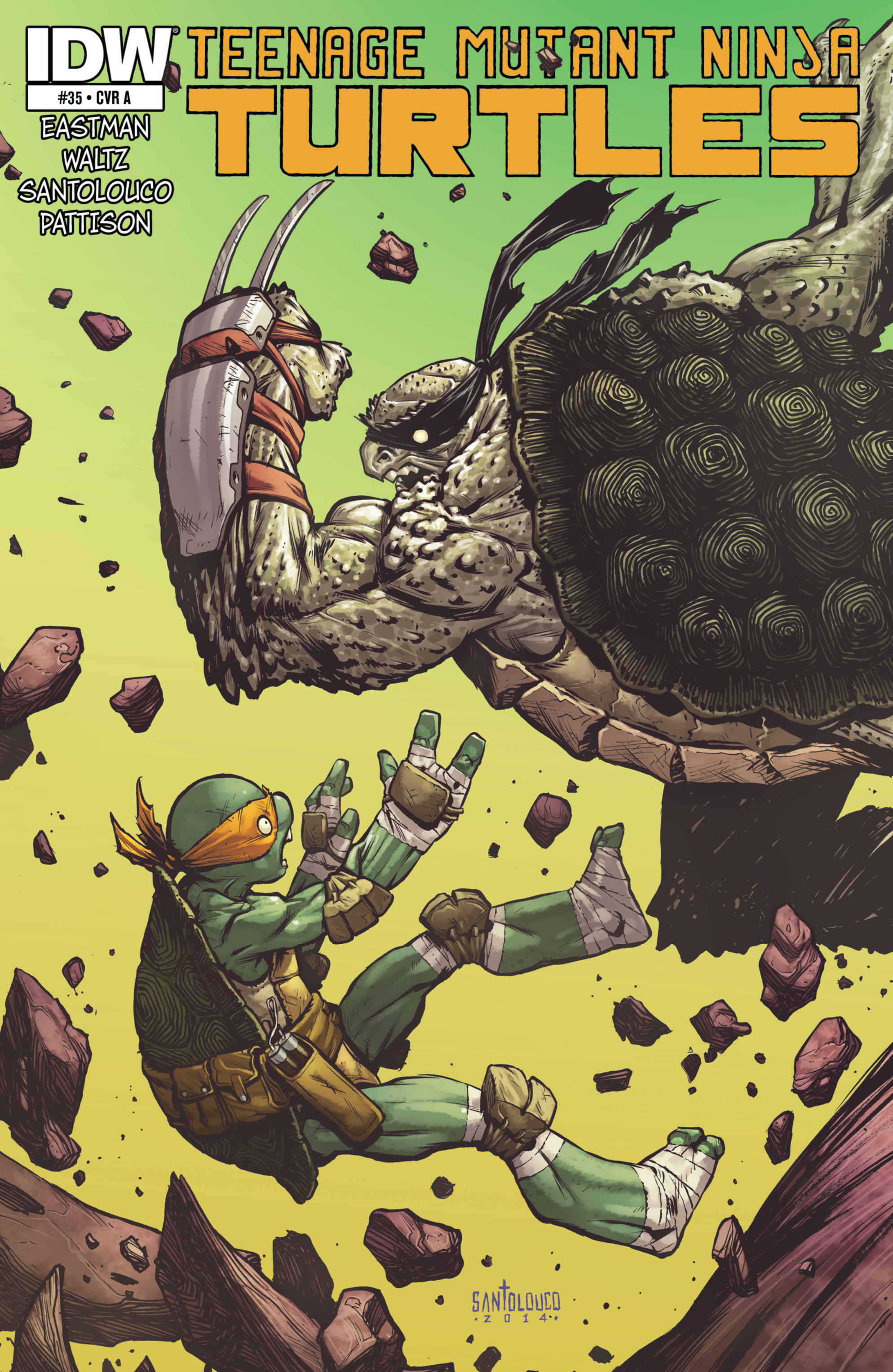 Read online Teenage Mutant Ninja Turtles (2011) comic -  Issue #35 - 1
