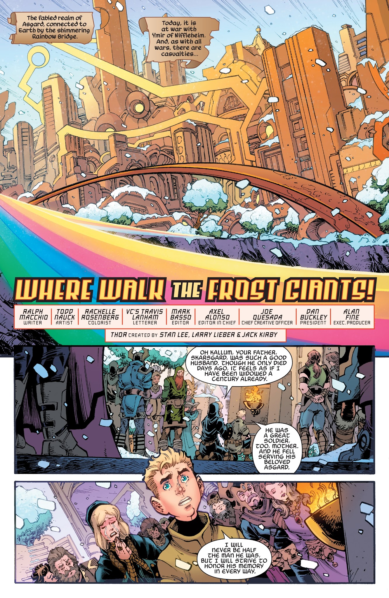 Read online Thor: Where Walk The Frost Giants comic -  Issue # Full - 3