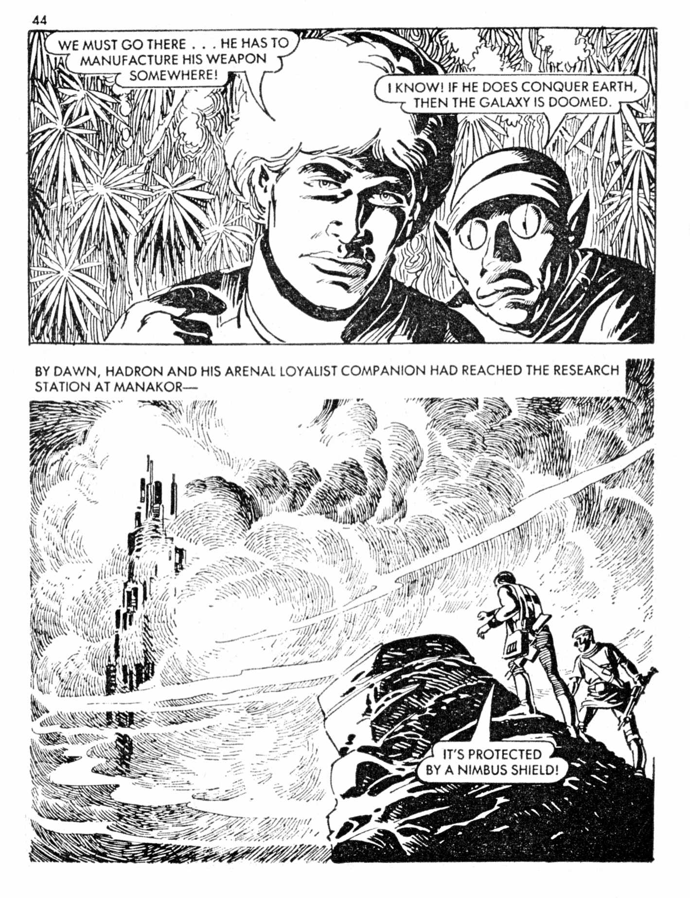 Read online Starblazer comic -  Issue #146 - 44