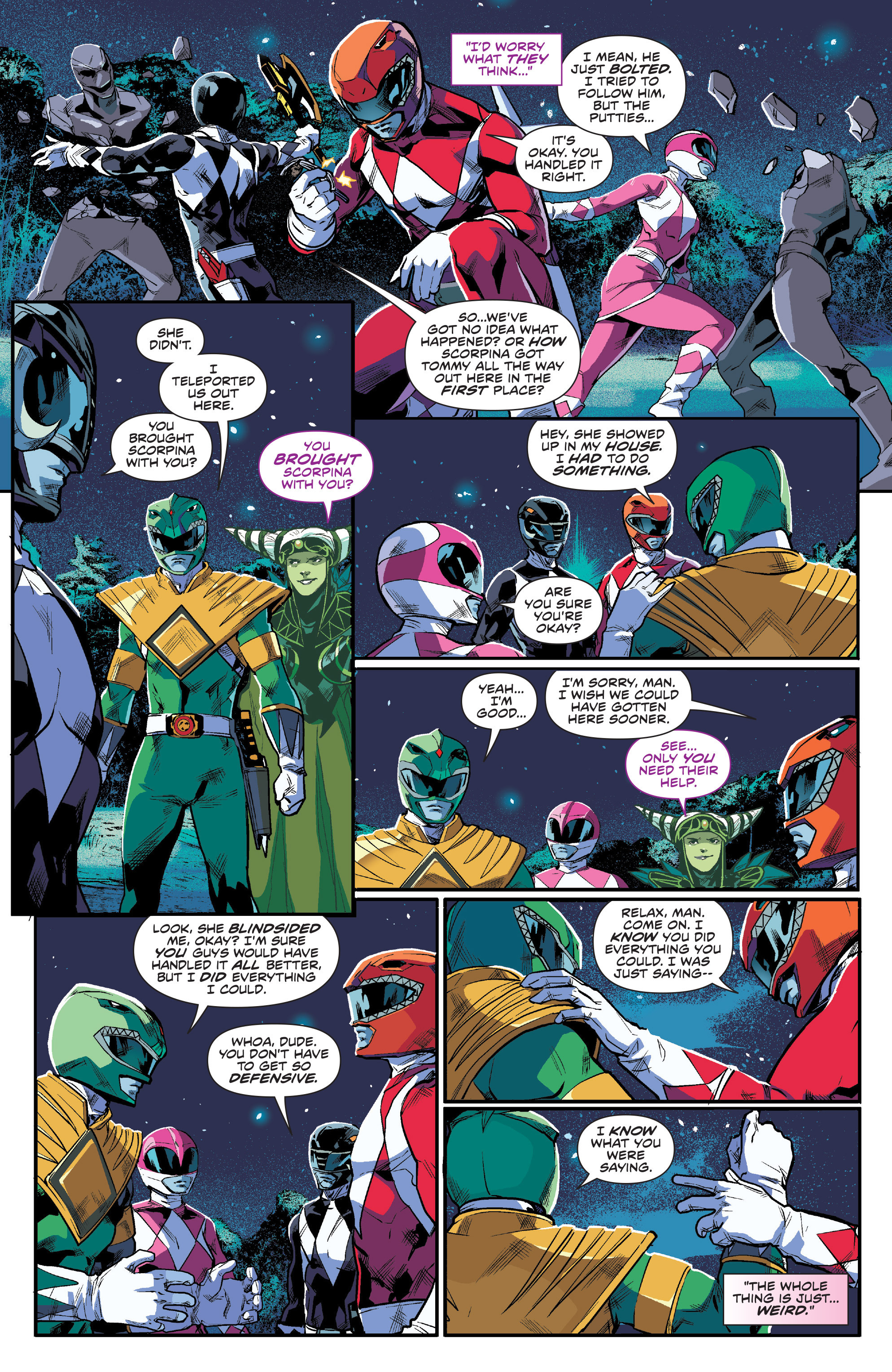 Read online Mighty Morphin Power Rangers comic -  Issue #2 - 19