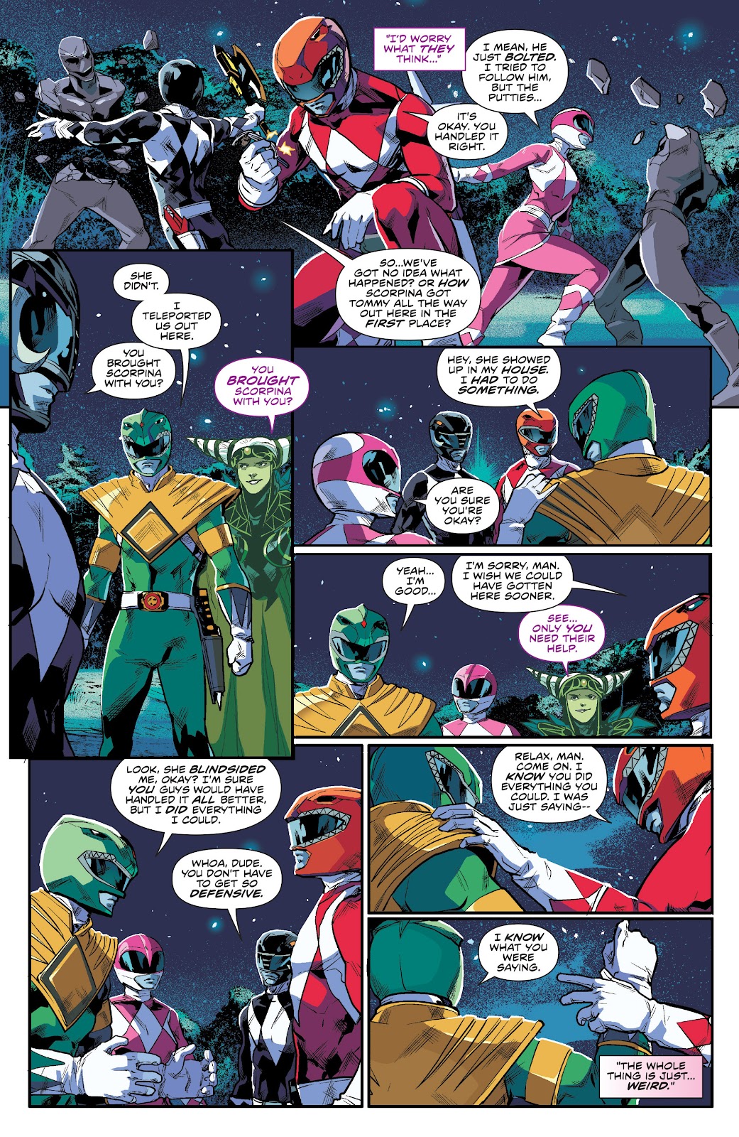 Mighty Morphin Power Rangers issue 2 - Page 19
