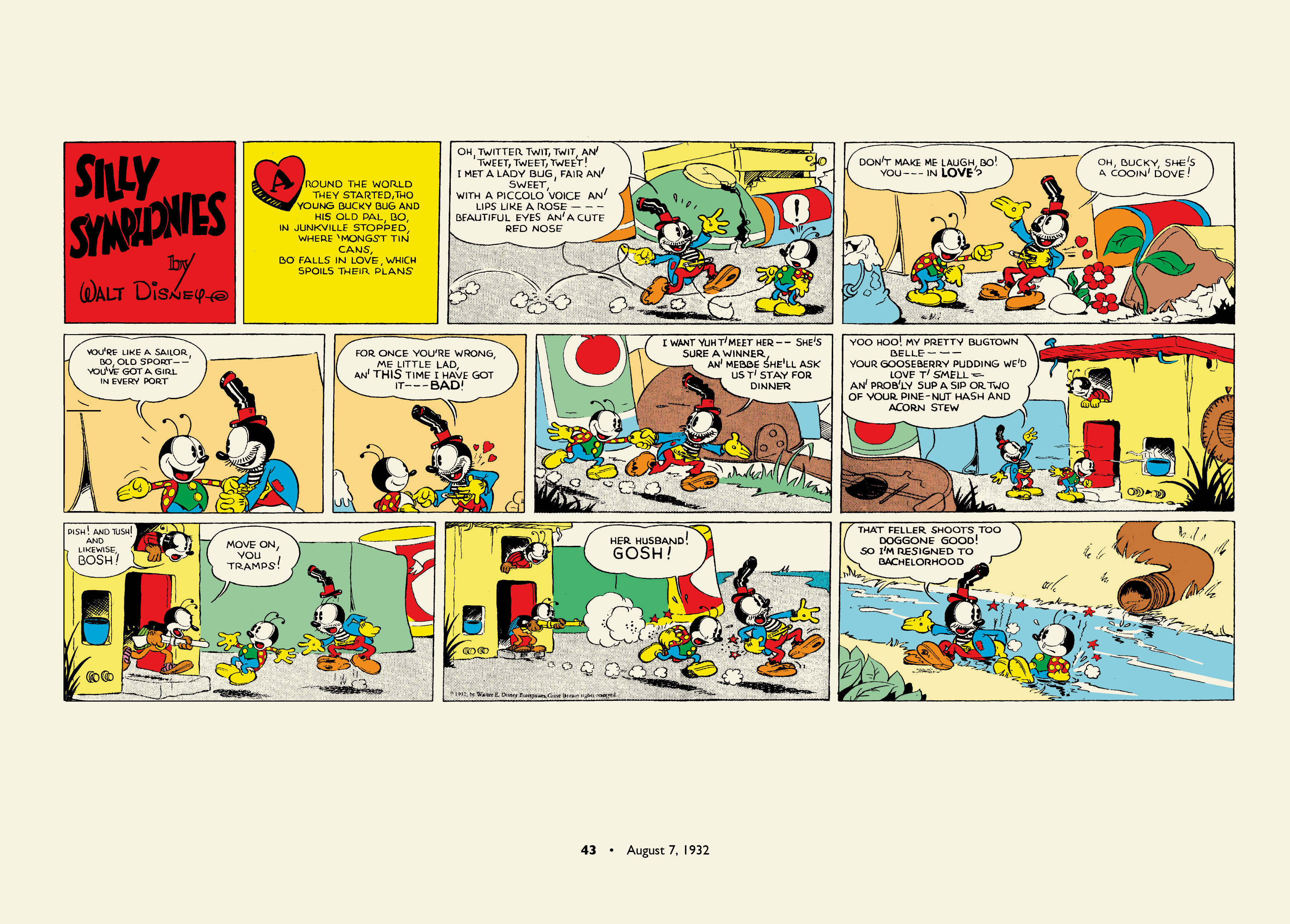 Read online Walt Disney's Silly Symphonies 1932-1935: Starring Bucky Bug and Donald Duck comic -  Issue # TPB (Part 1) - 43