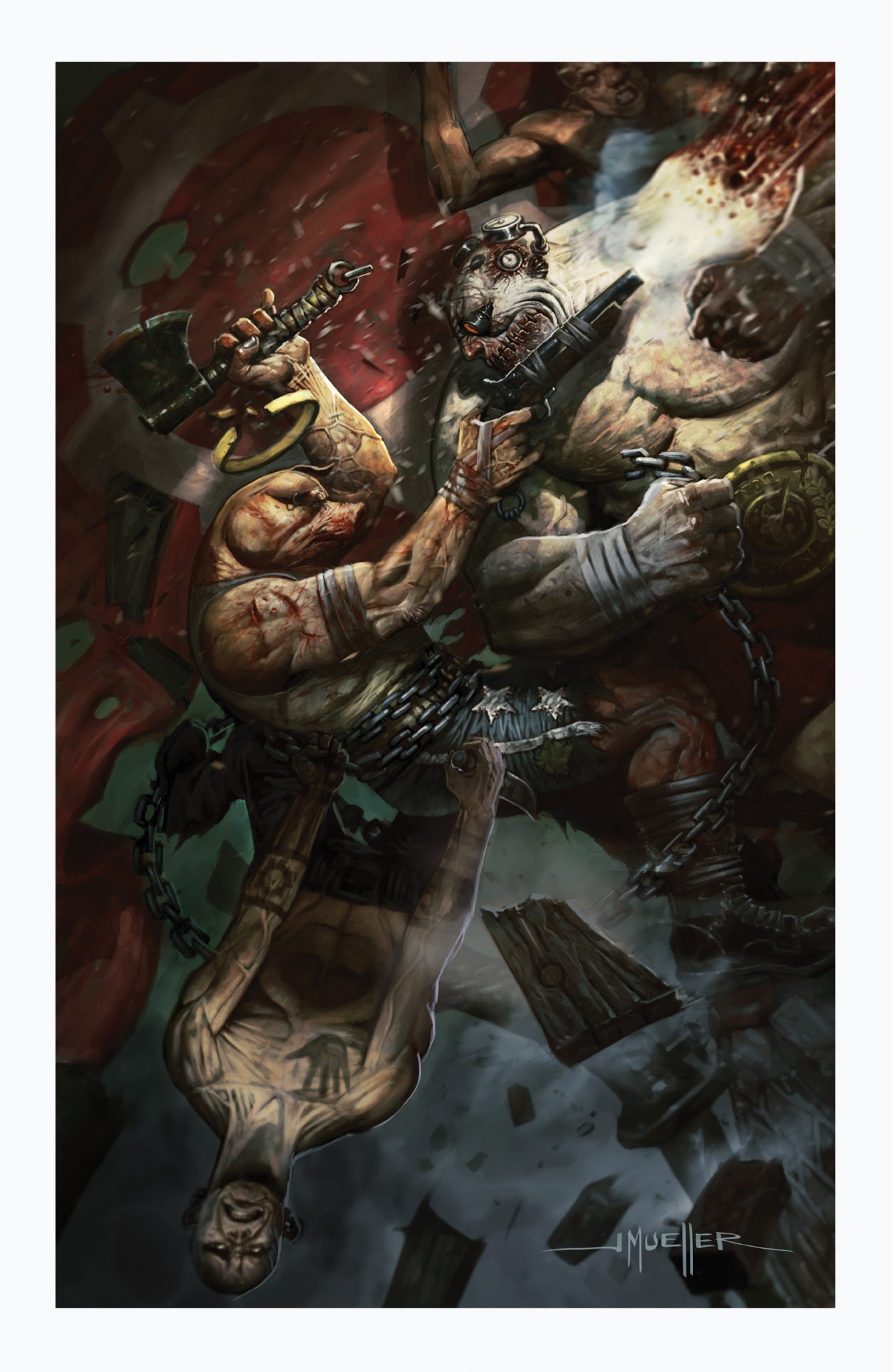 Read online Oink: Heaven's Butcher comic -  Issue # TPB - 115