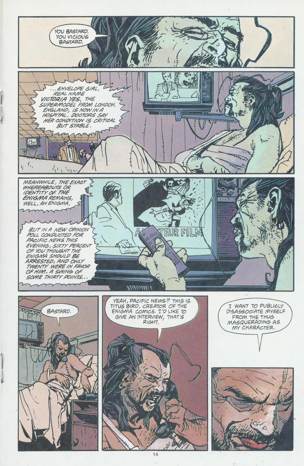 Read online Enigma comic -  Issue #6 - 16