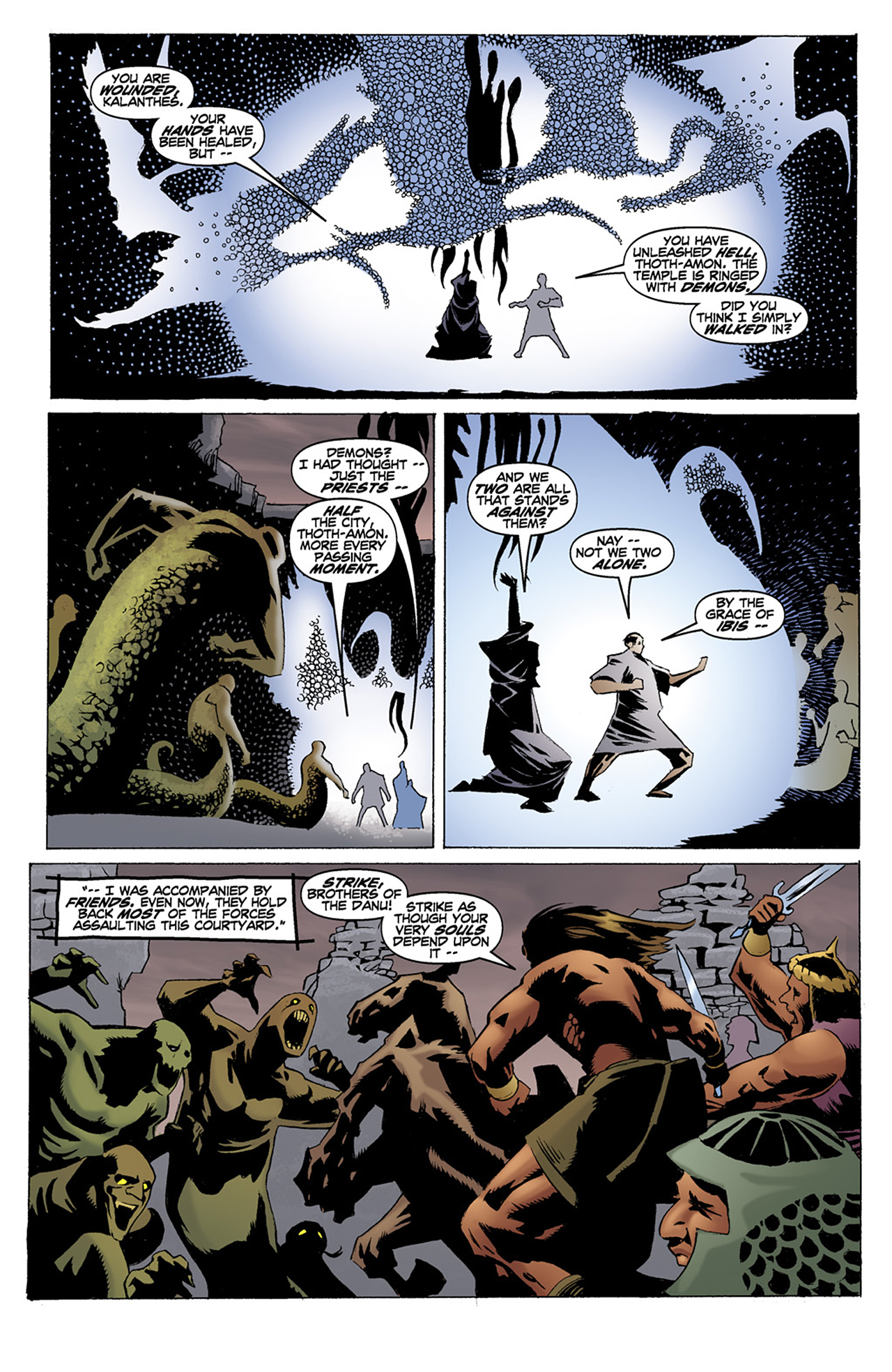 Read online Conan: The Book of Thoth comic -  Issue #4 - 32