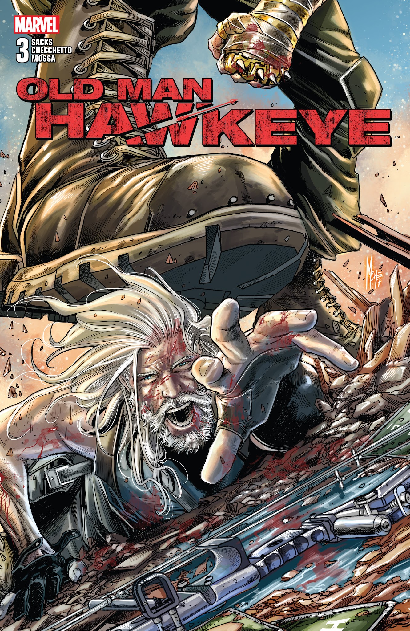 Read online Old Man Hawkeye comic -  Issue #3 - 1