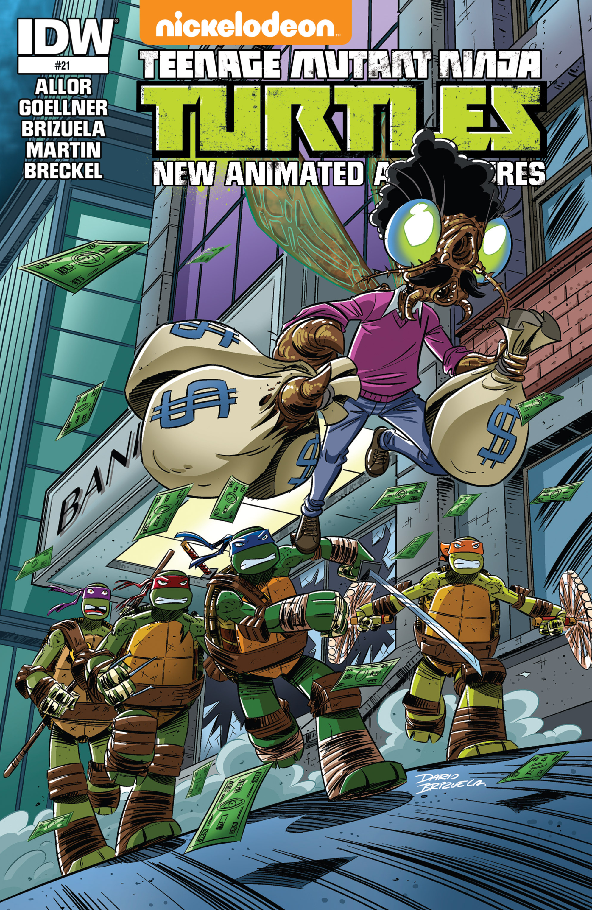 Read online Teenage Mutant Ninja Turtles New Animated Adventures comic -  Issue #21 - 1
