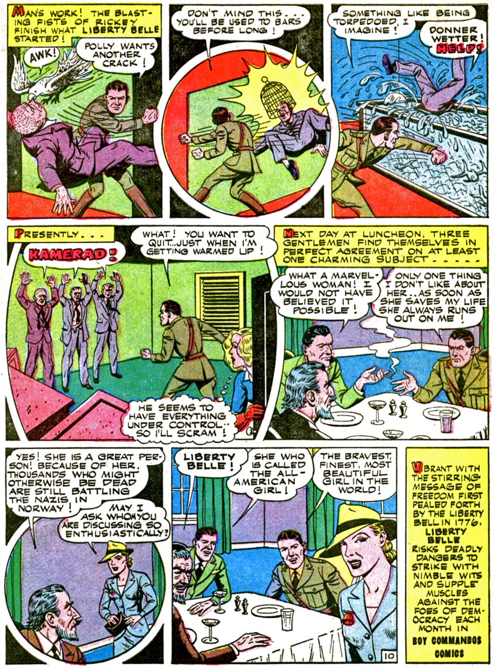 Read online Boy Commandos comic -  Issue #2 - 56