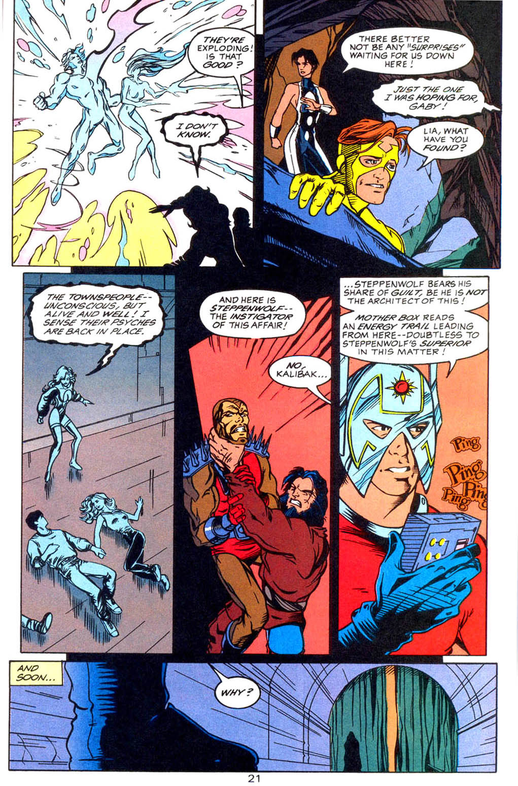 Read online Outsiders (1993) comic -  Issue #22 - 21