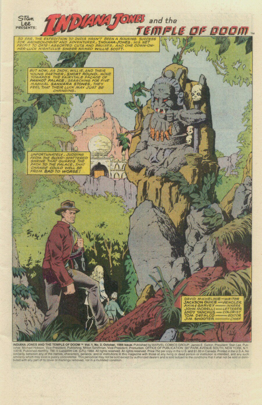 Read online Indiana Jones and the Temple of Doom comic -  Issue #2 - 3