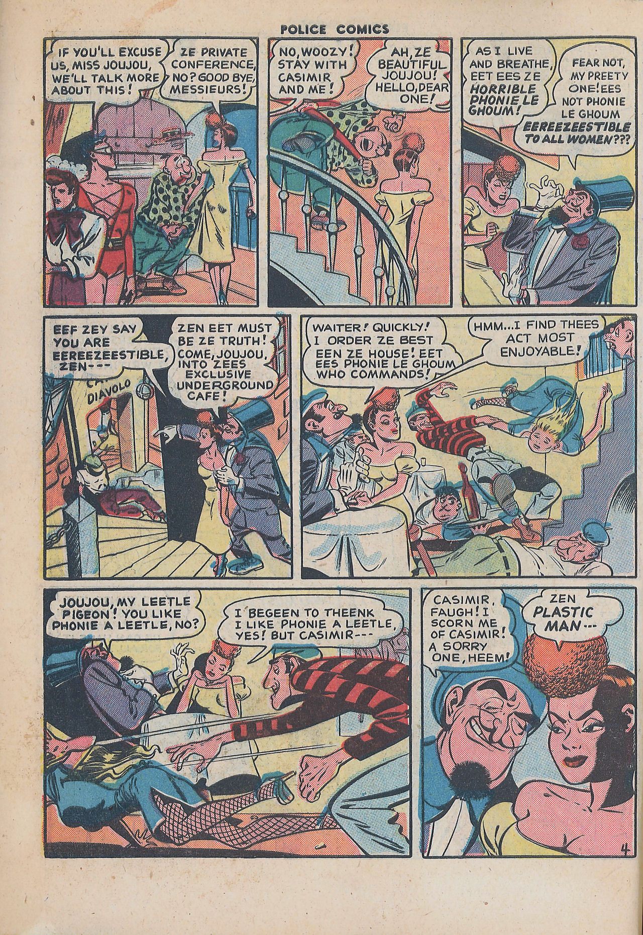 Read online Police Comics comic -  Issue #87 - 6