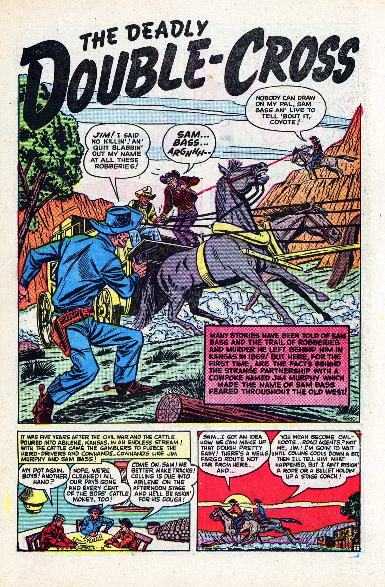 Read online Two Gun Western (1950) comic -  Issue #6 - 11