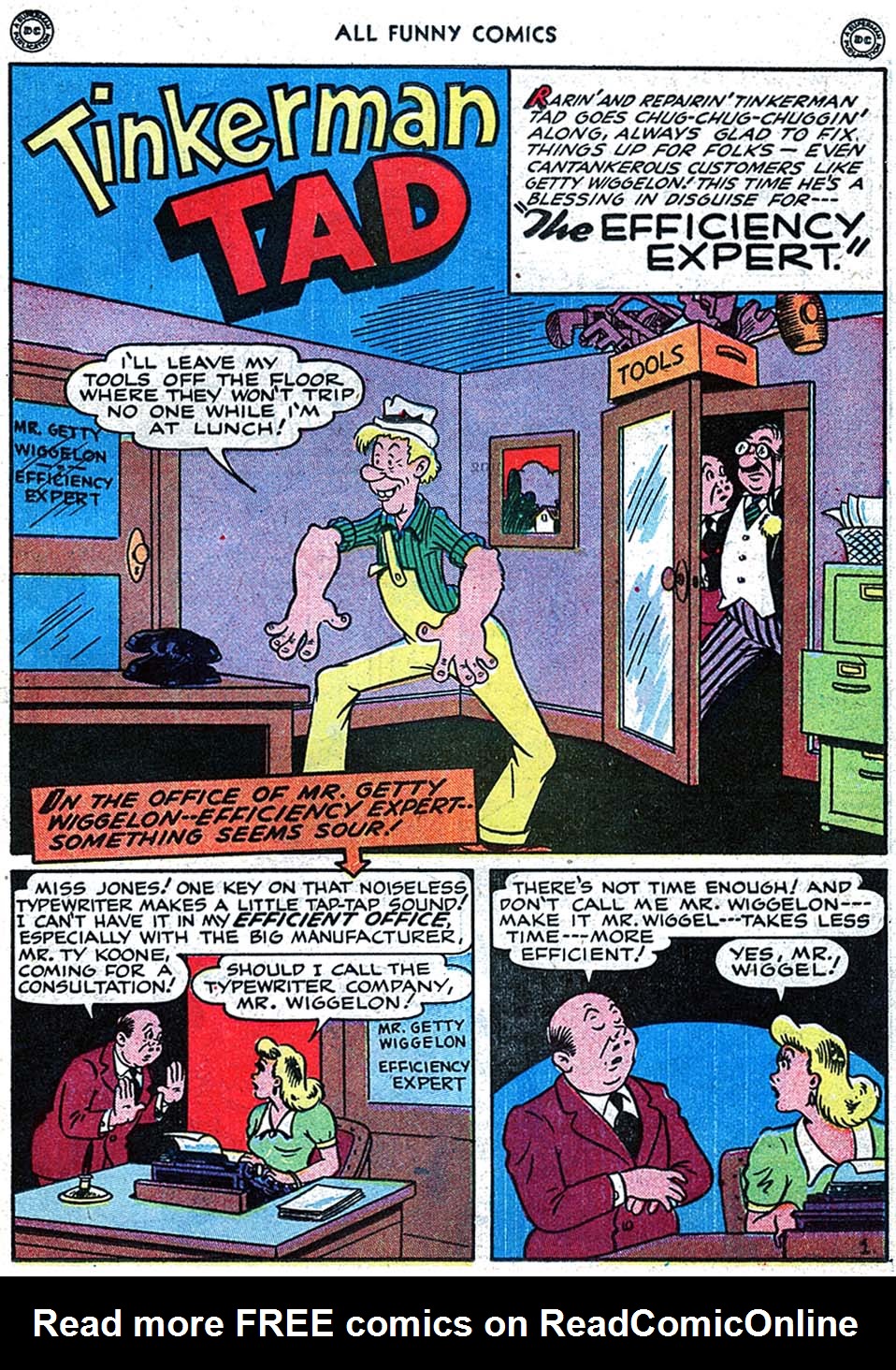 Read online All Funny Comics comic -  Issue #13 - 33