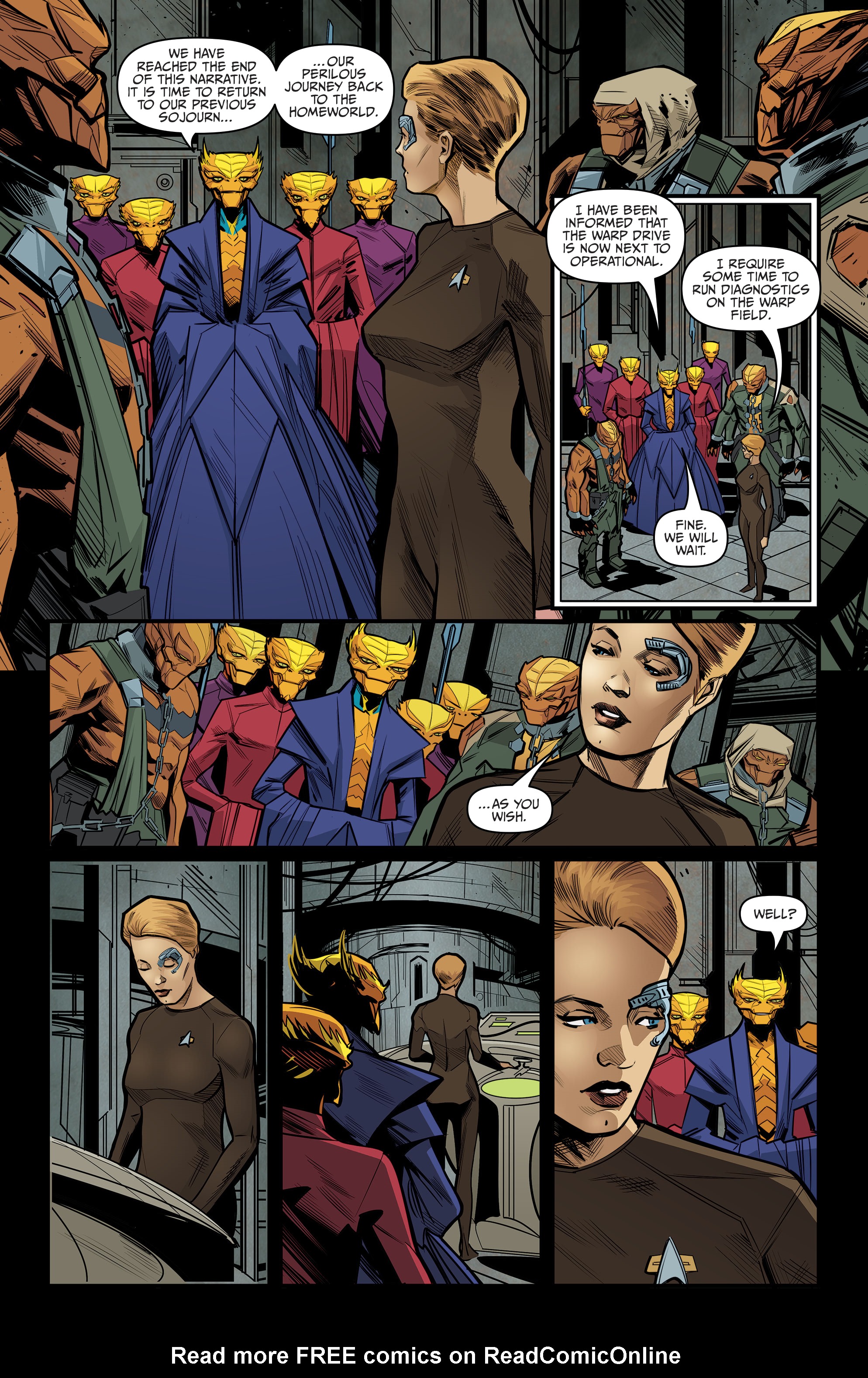 Read online Star Trek: Voyager—Seven’s Reckoning comic -  Issue #4 - 11