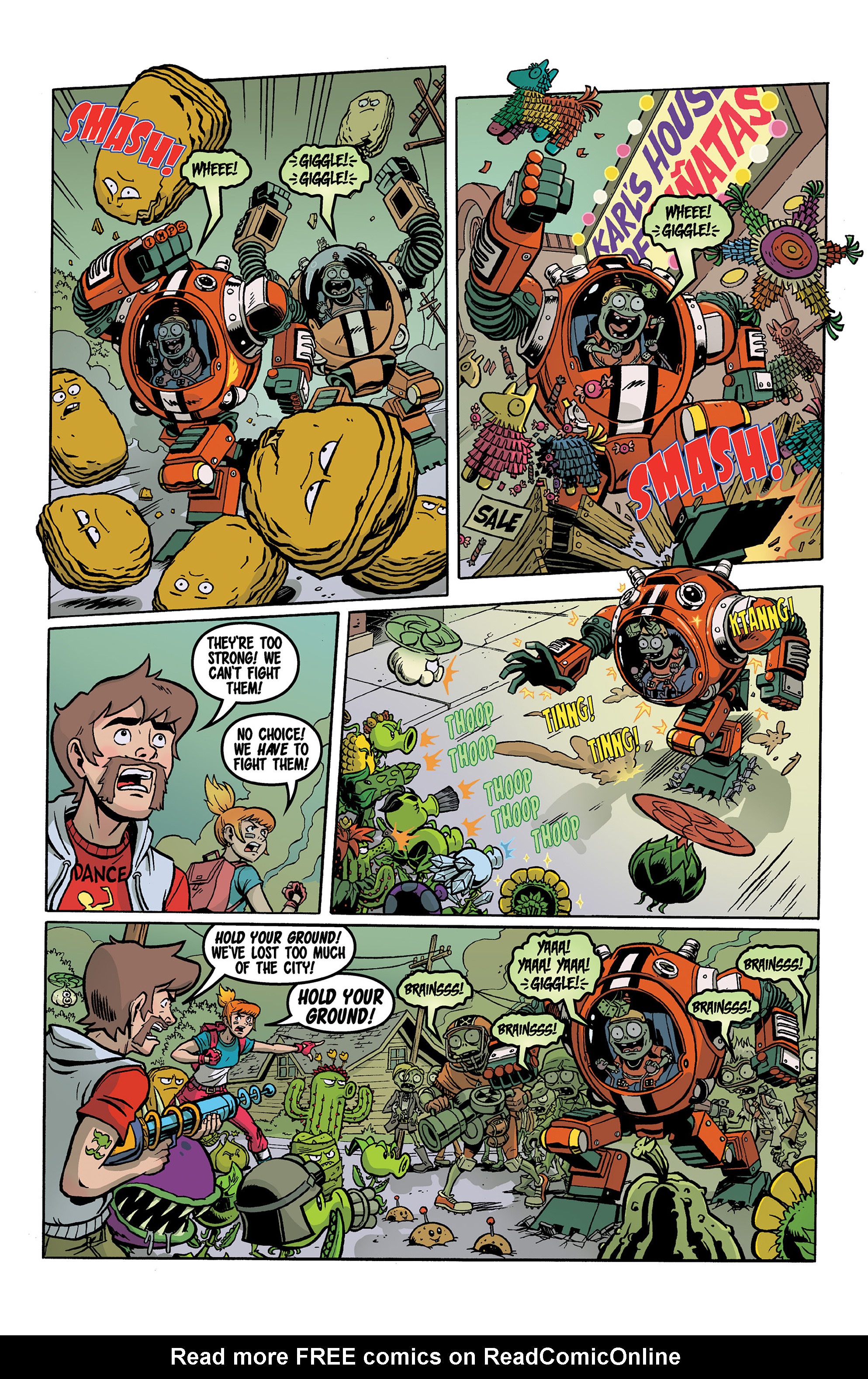 Read online Plants vs. Zombies: Garden Warfare comic -  Issue #2 - 7