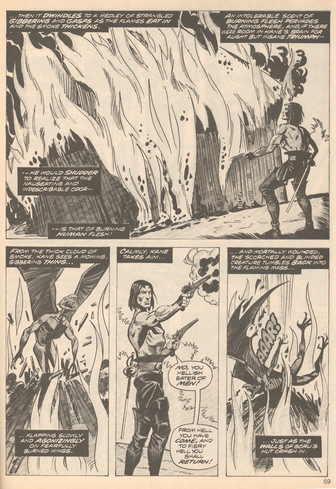Read online The Savage Sword Of Conan comic -  Issue #54 - 59