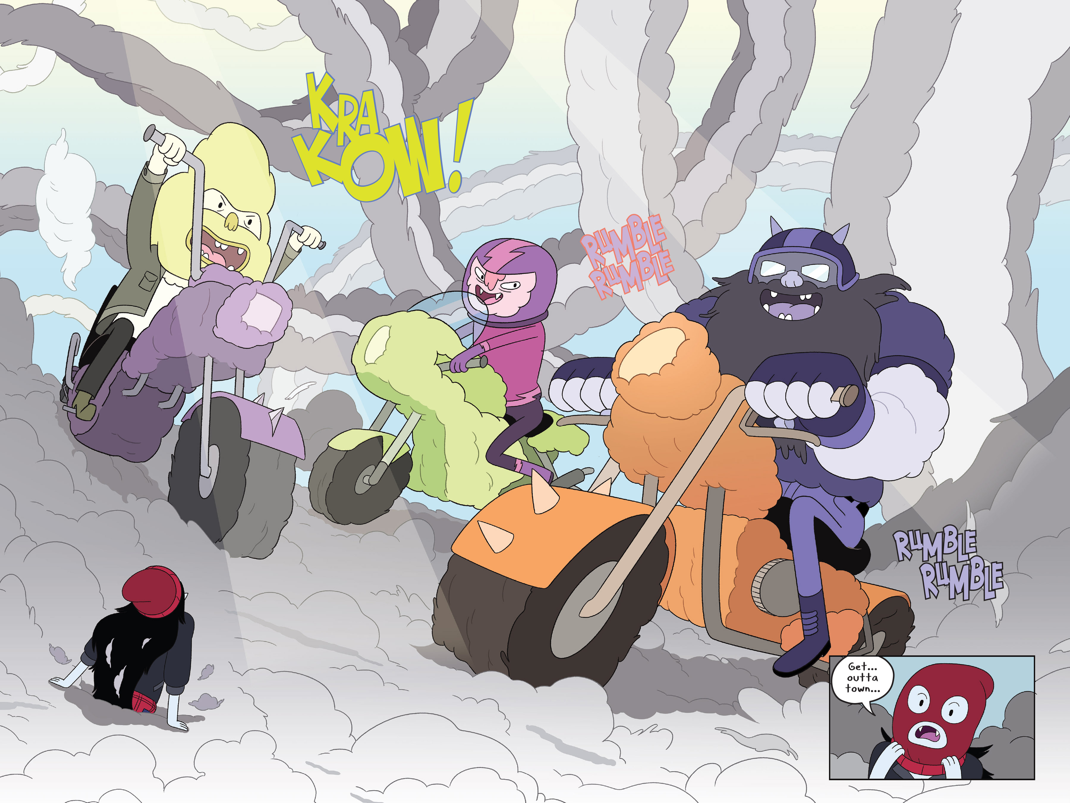 Read online Adventure Time: Thunder Road comic -  Issue # TPB - 25