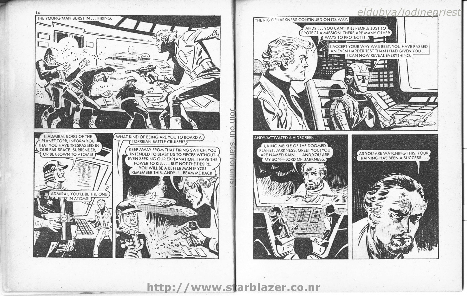 Read online Starblazer comic -  Issue #35 - 9