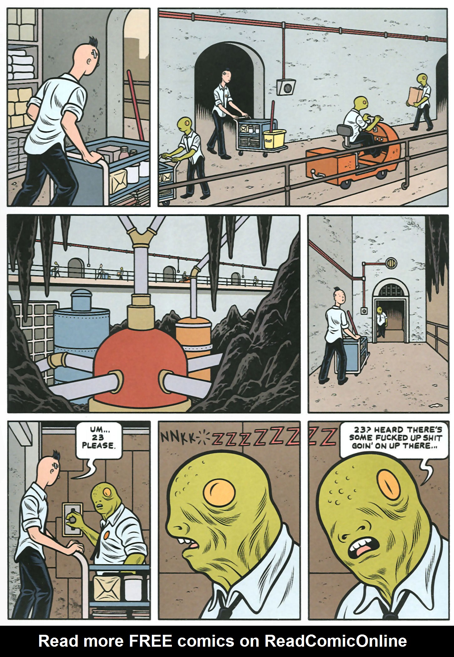 Read online Charles Burns The Hive comic -  Issue # Full - 7